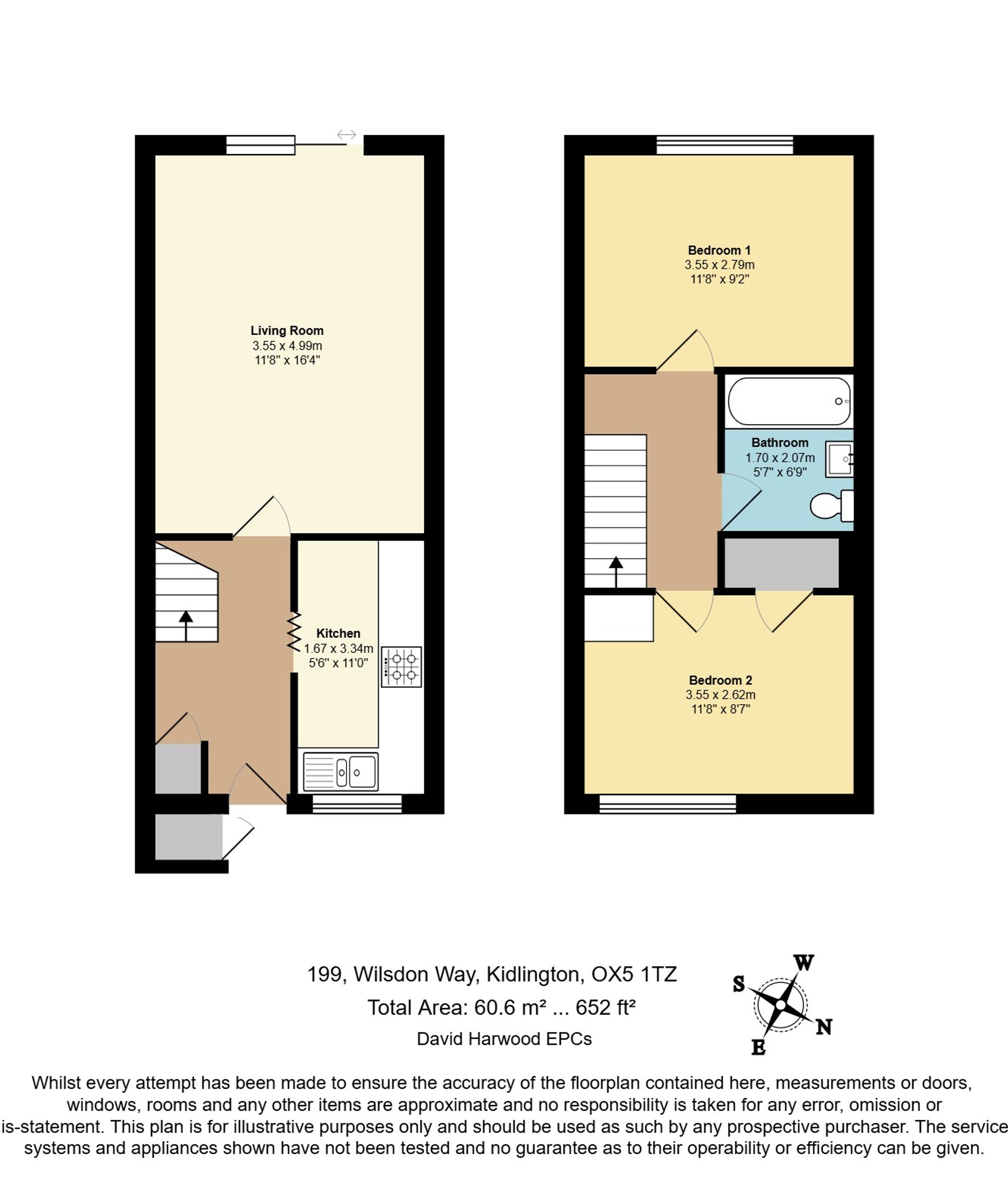 199 Wilsdon Way, Kidlington floorplan
