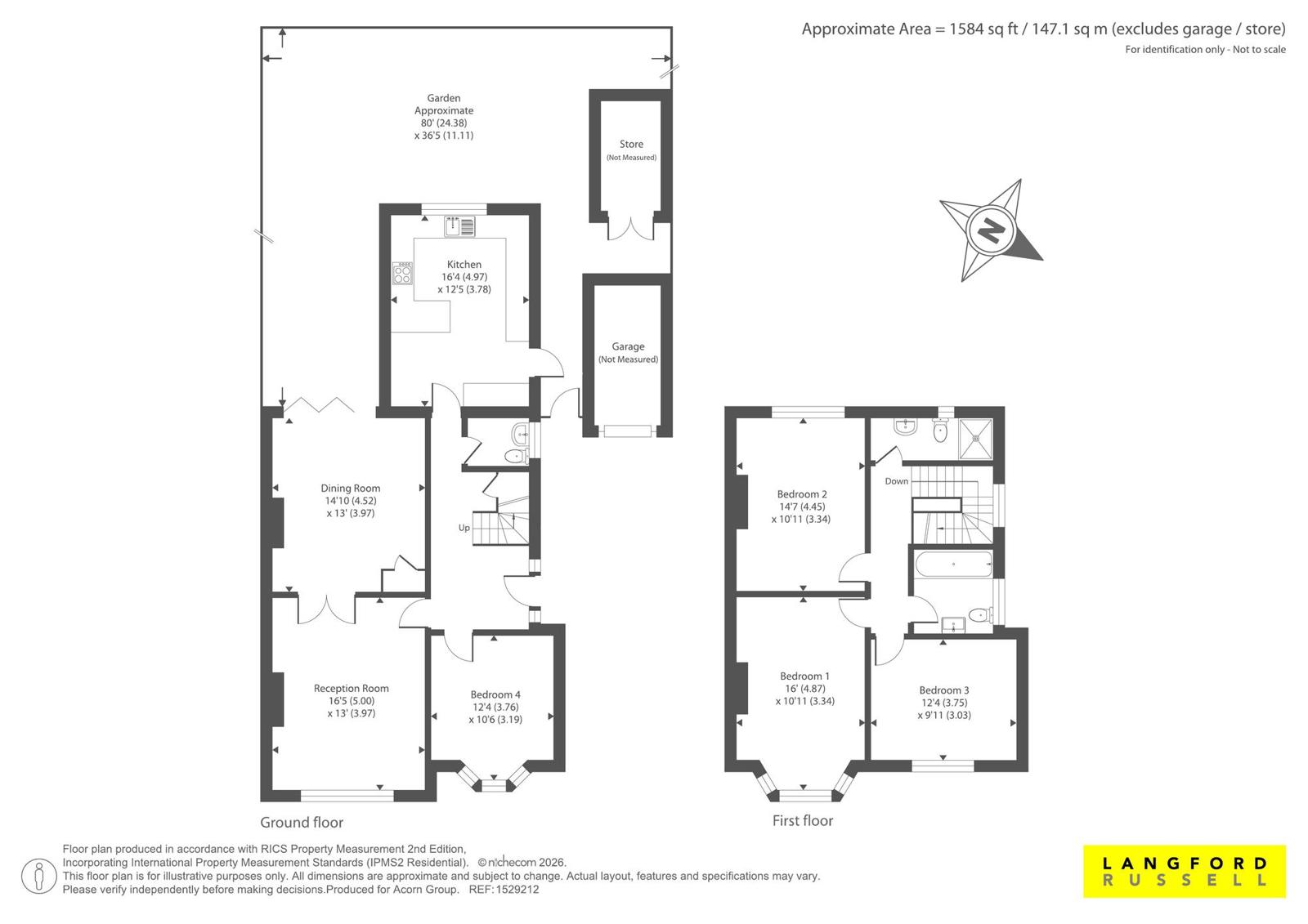 138, Park Avenue, Orpington floorplan