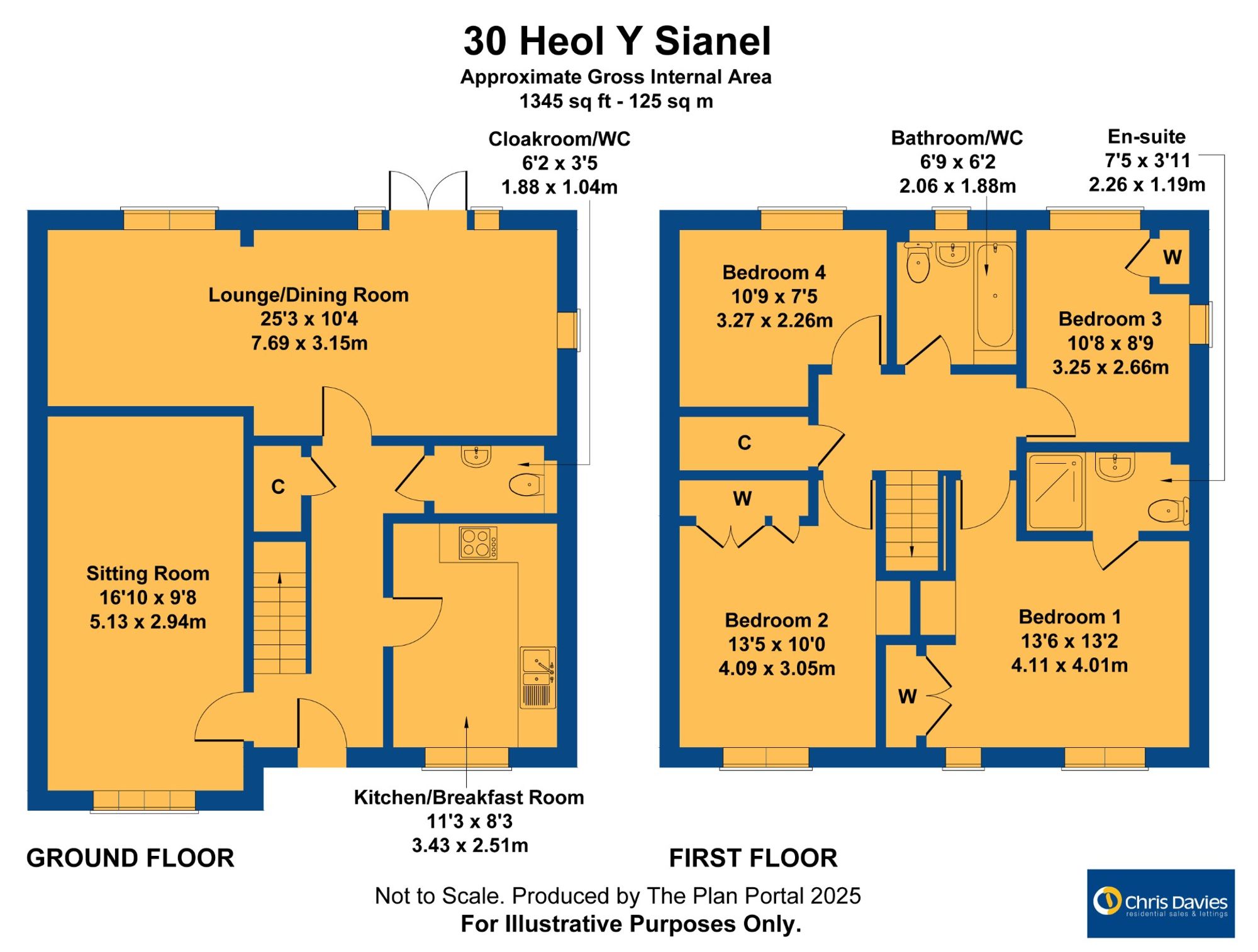 30 Heol Y Sianel, Barry floorplan