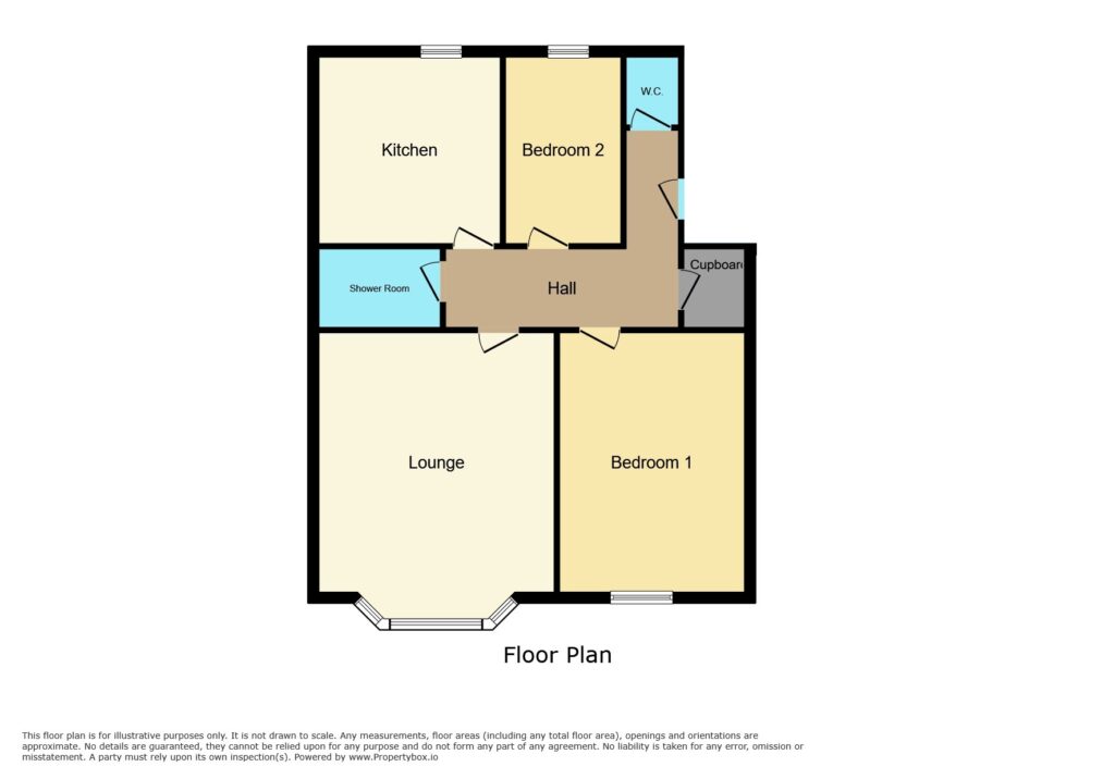 Flat 1/2, 4 Bishop Street, Rothesay floorplan