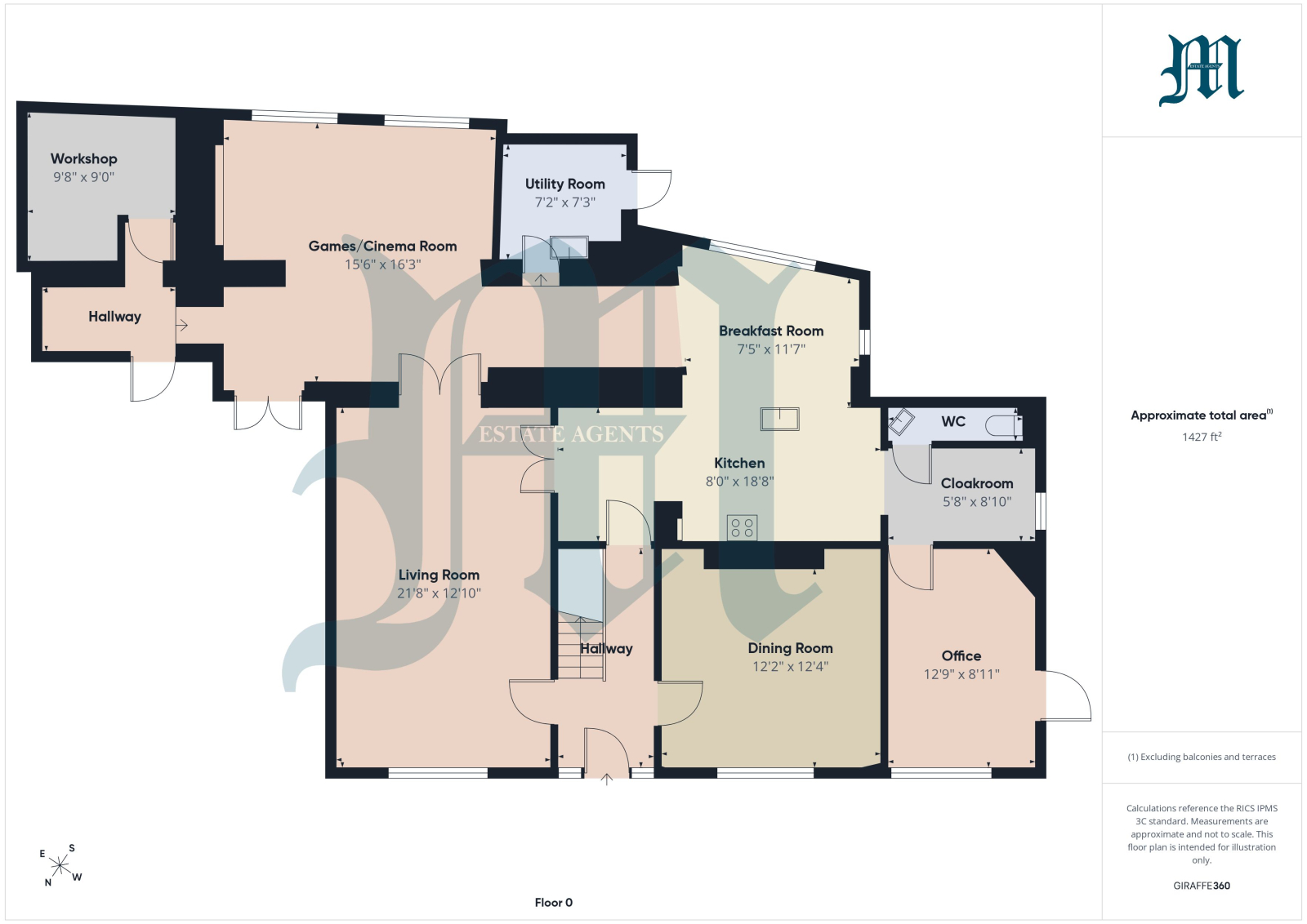 Chy An Vre, Relubbus Lane, Penzance floorplan