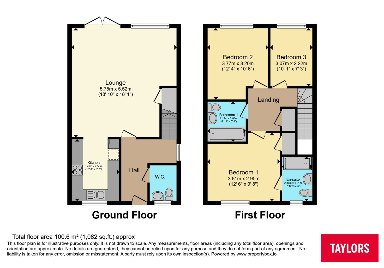 4, Six Bells Lane, Stevenage floorplan