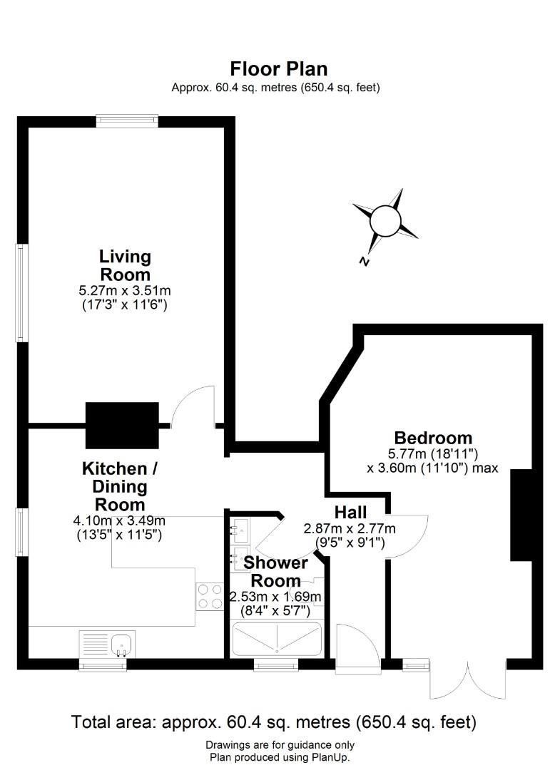 147a, Milton Road, Cambridge floorplan