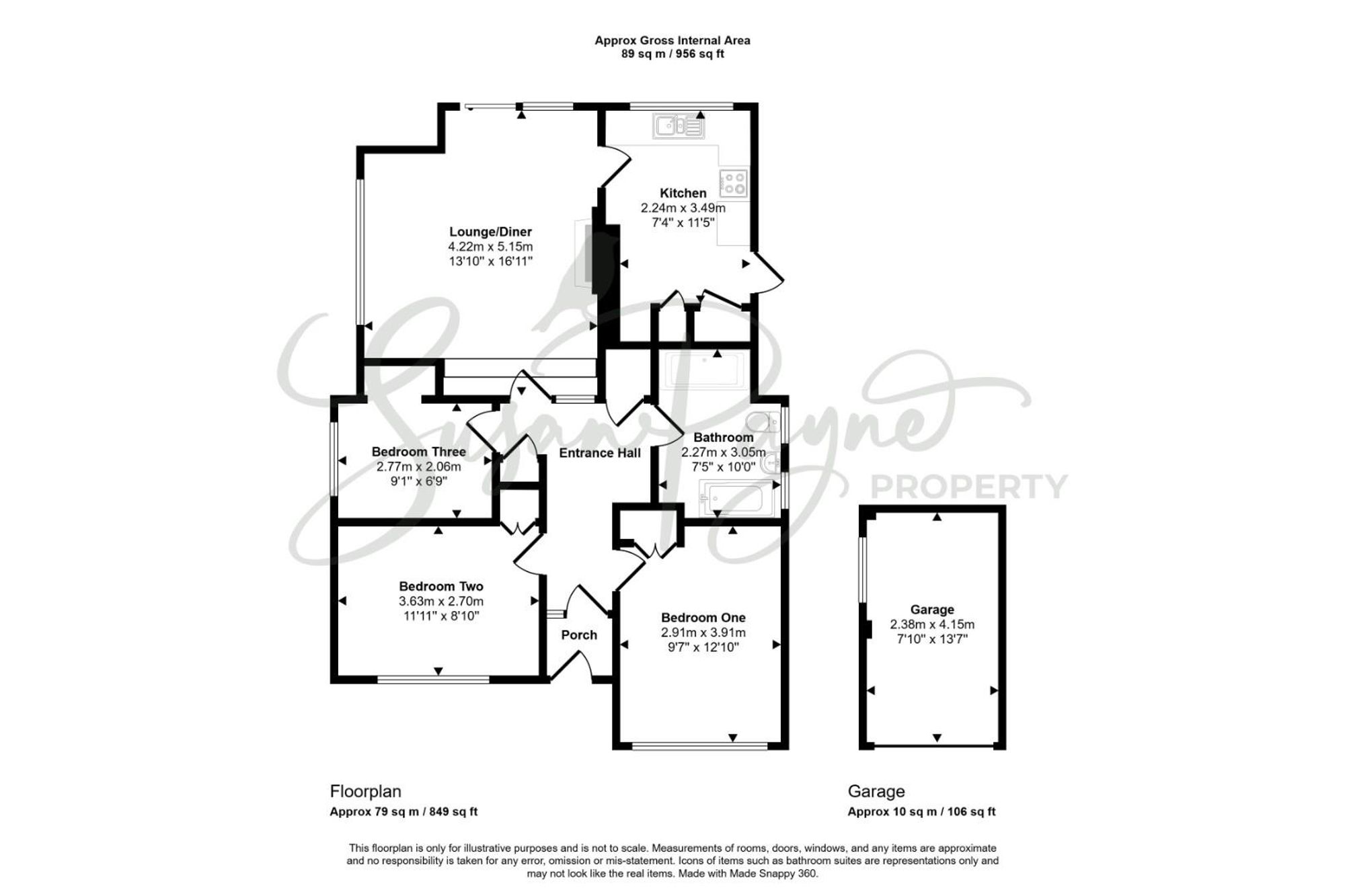 18 St. Georges Lane, Newport floorplan