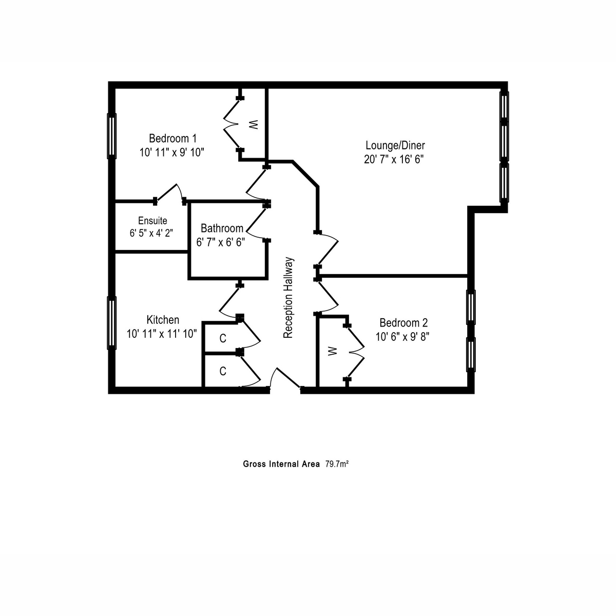 Waverley Street, Glasgow G41, 2 bedroom flat for sale 66422382