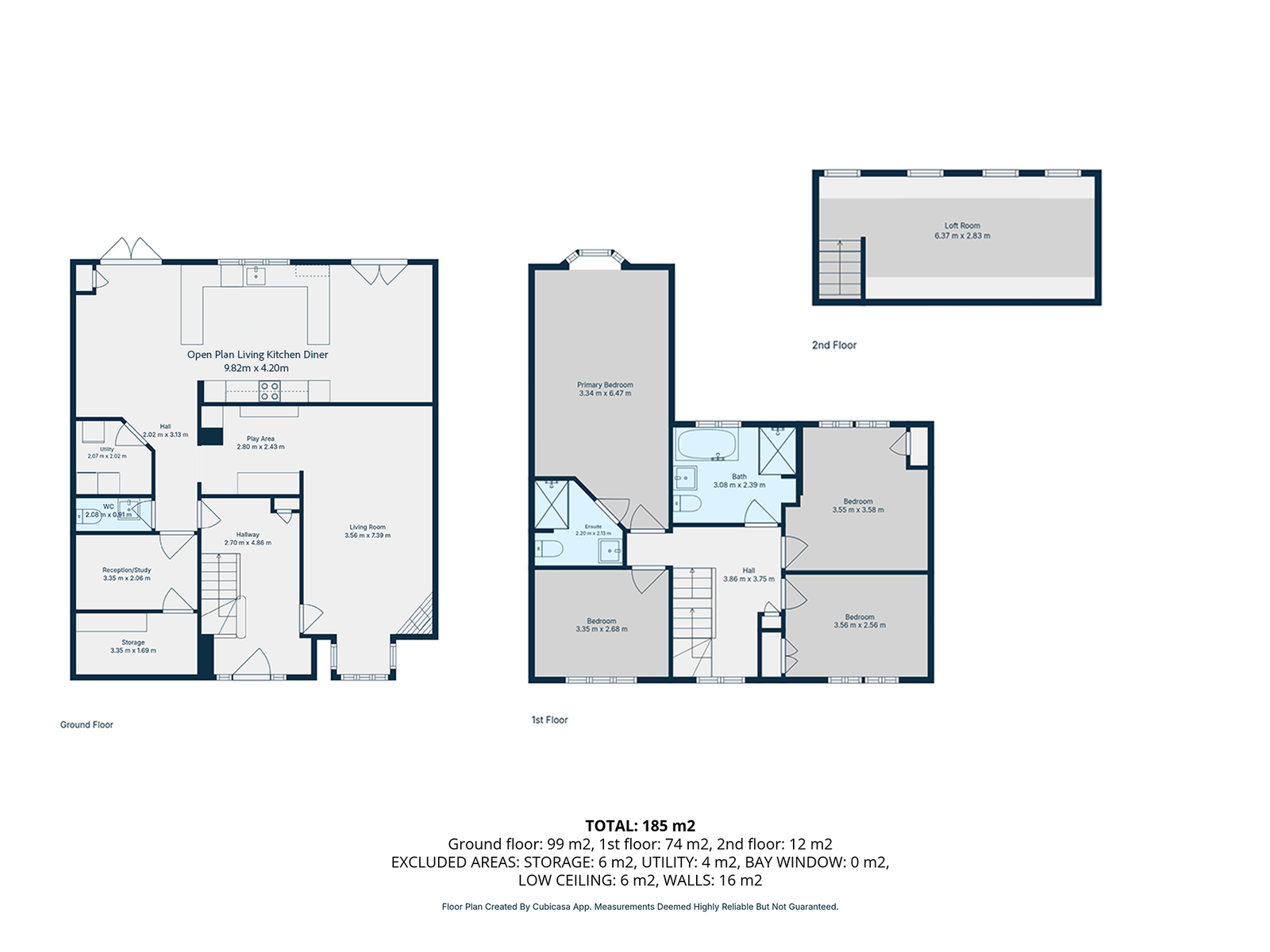 54, Castle Road, Loughborough floorplan