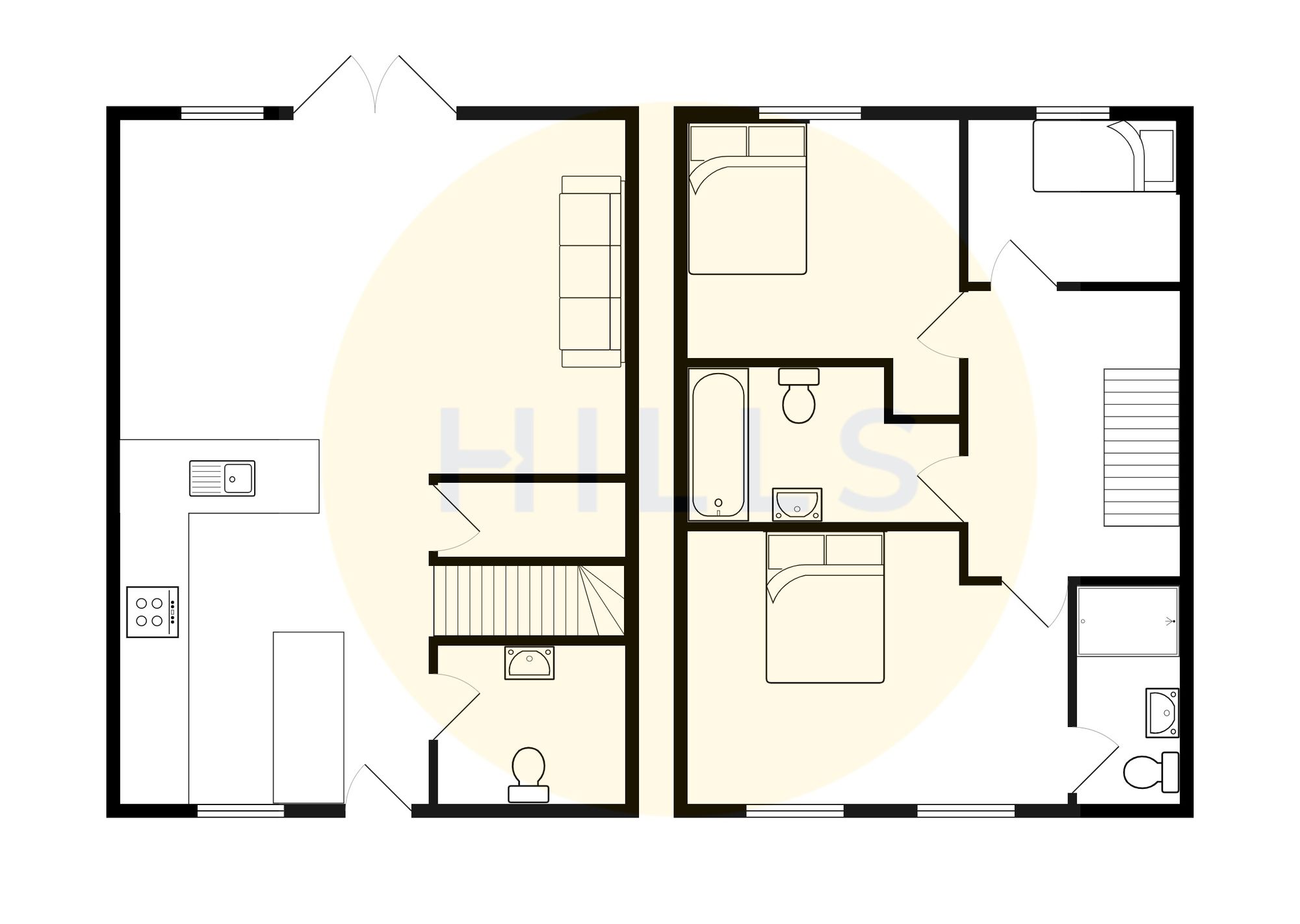 50 Stan Mellor Close, Salford floorplan