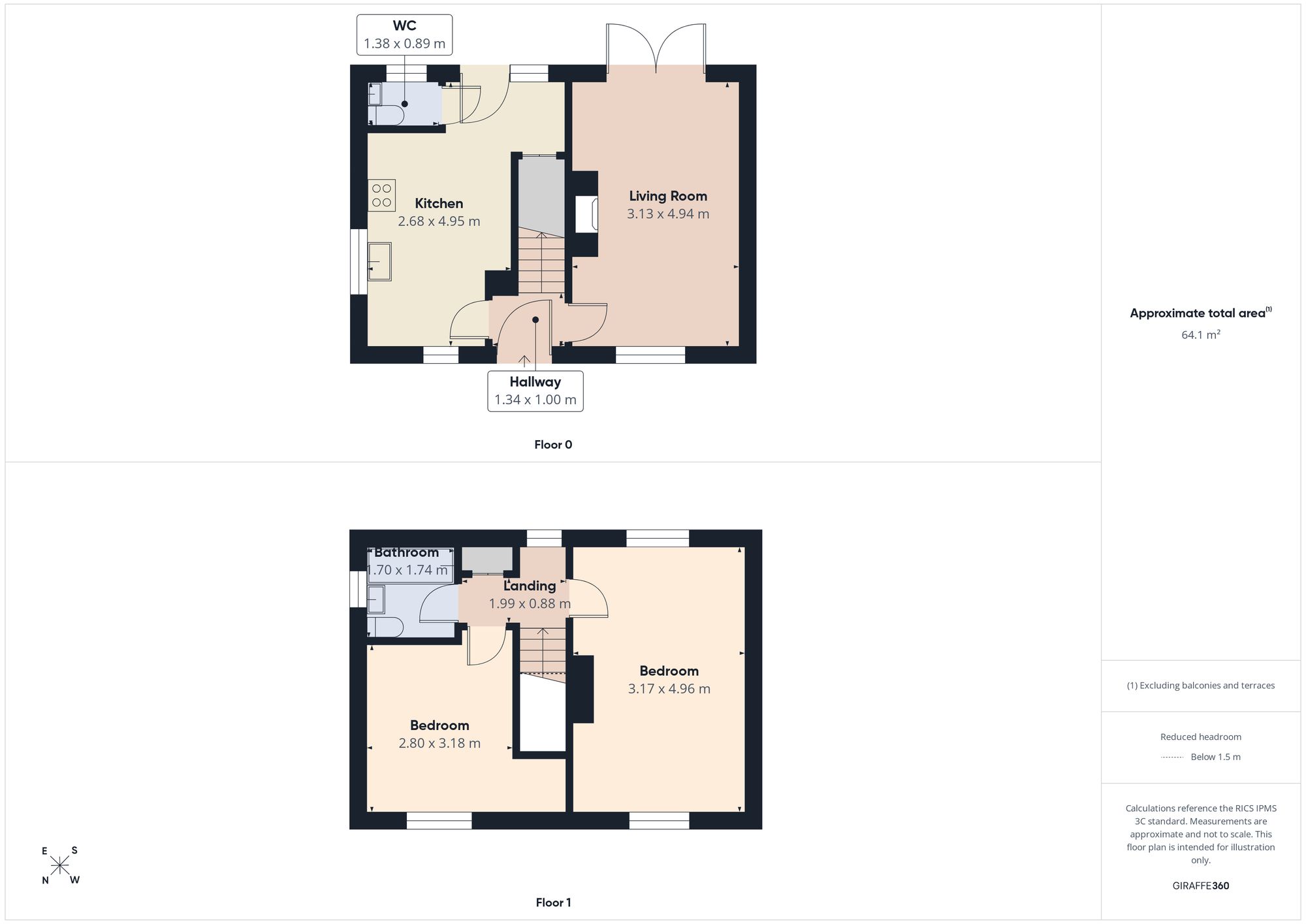 3 Kingsley Place, Newcastle Upon Tyne floorplan