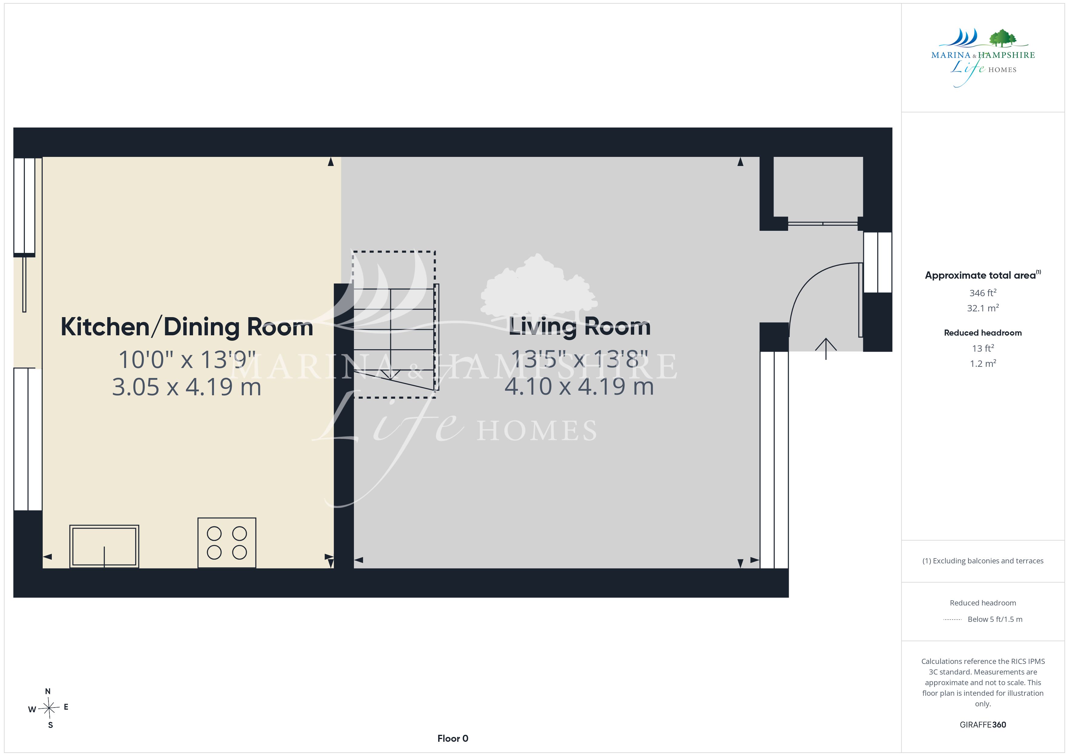 17, Paddock Walk, Portsmouth floorplan