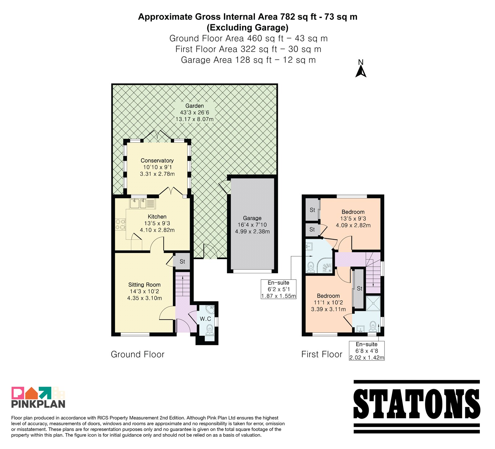 6, Pearson Close, Barnet floorplan