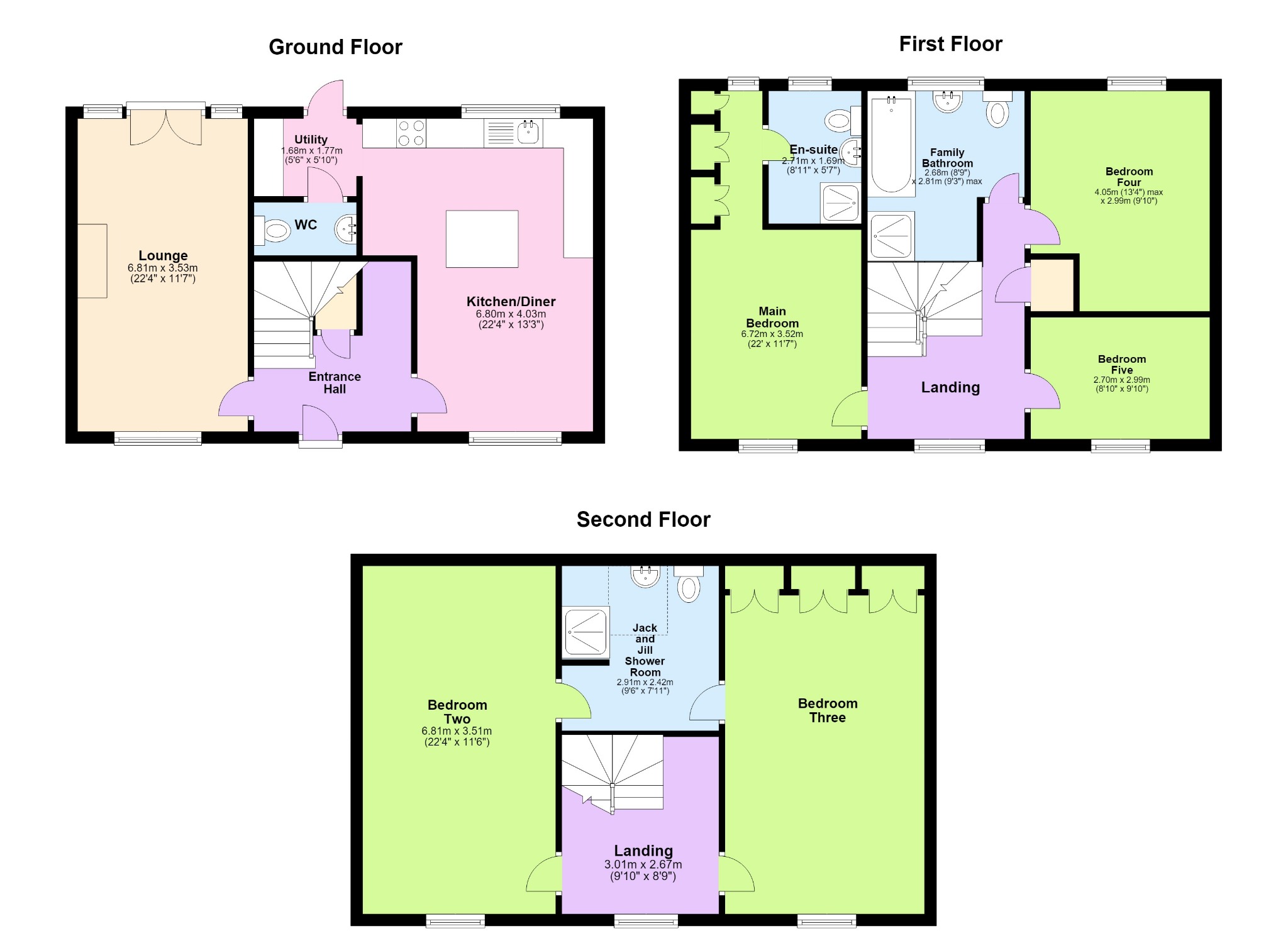 23 Morrison Park Road, West Haddon, Northamptonshire floorplan