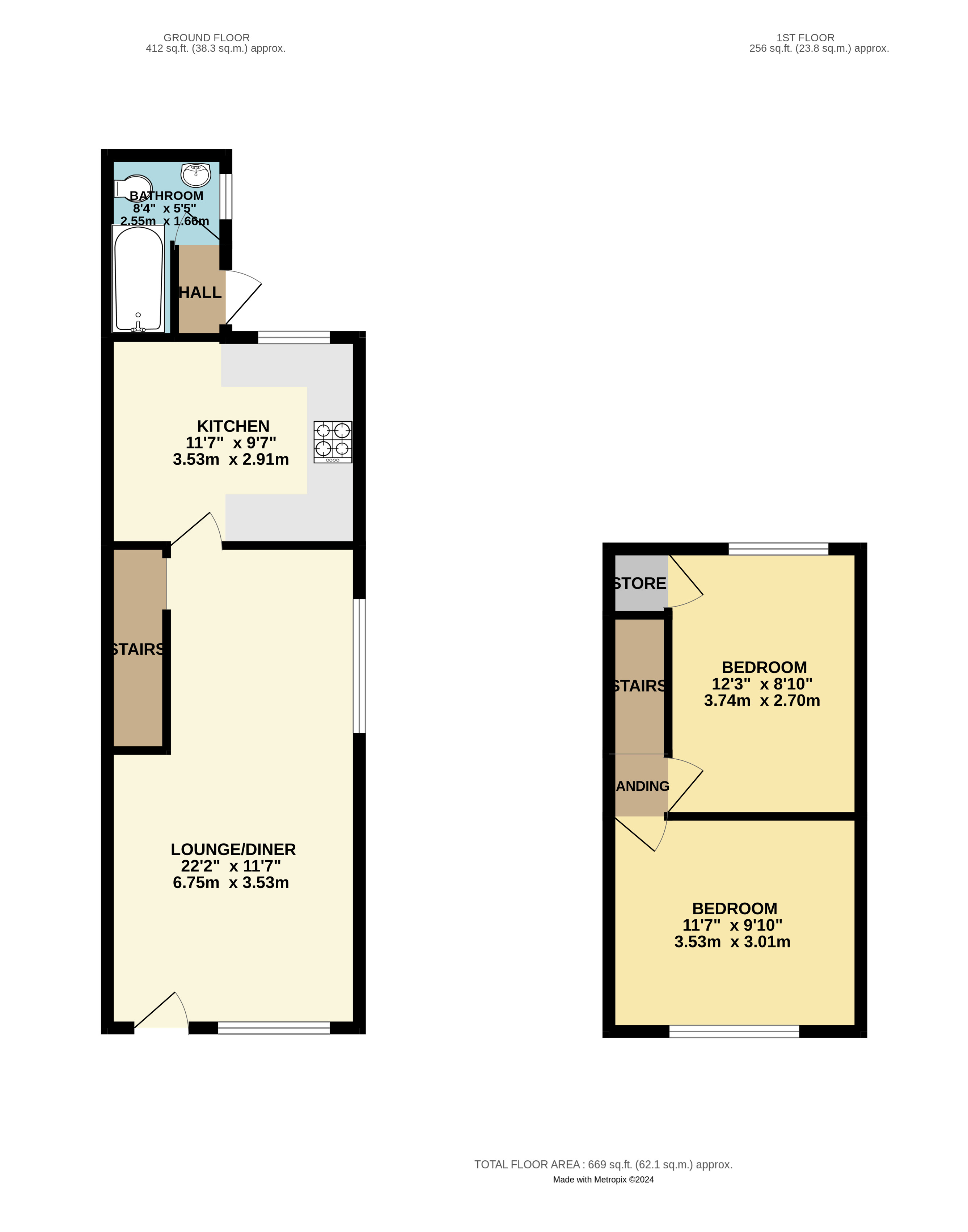 2, Eaton Road, Cheshire floorplan