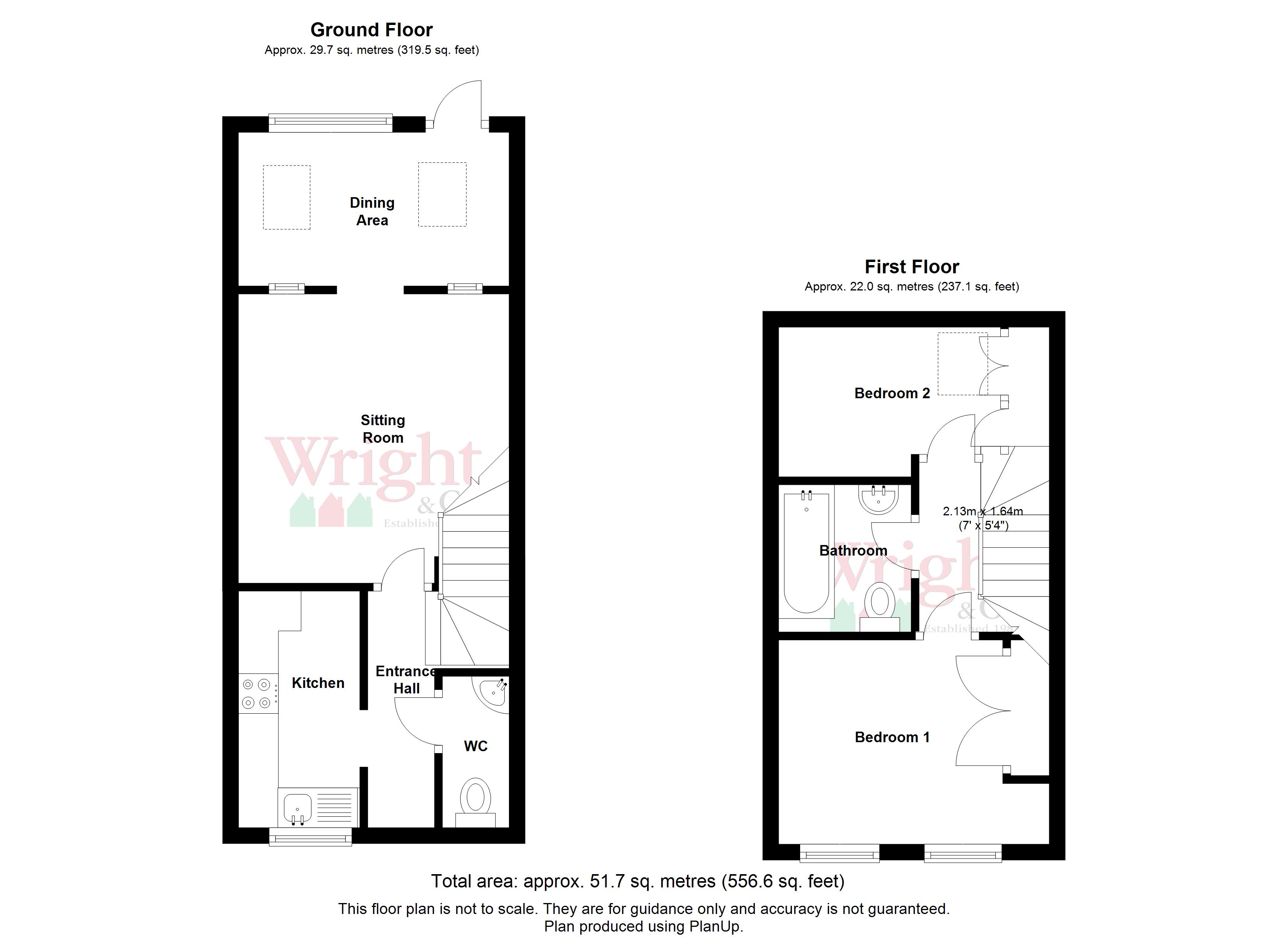 2 Bedrooms Terraced house to rent in Spring Mews, London Road, Sawbridgeworth, Herts CM21