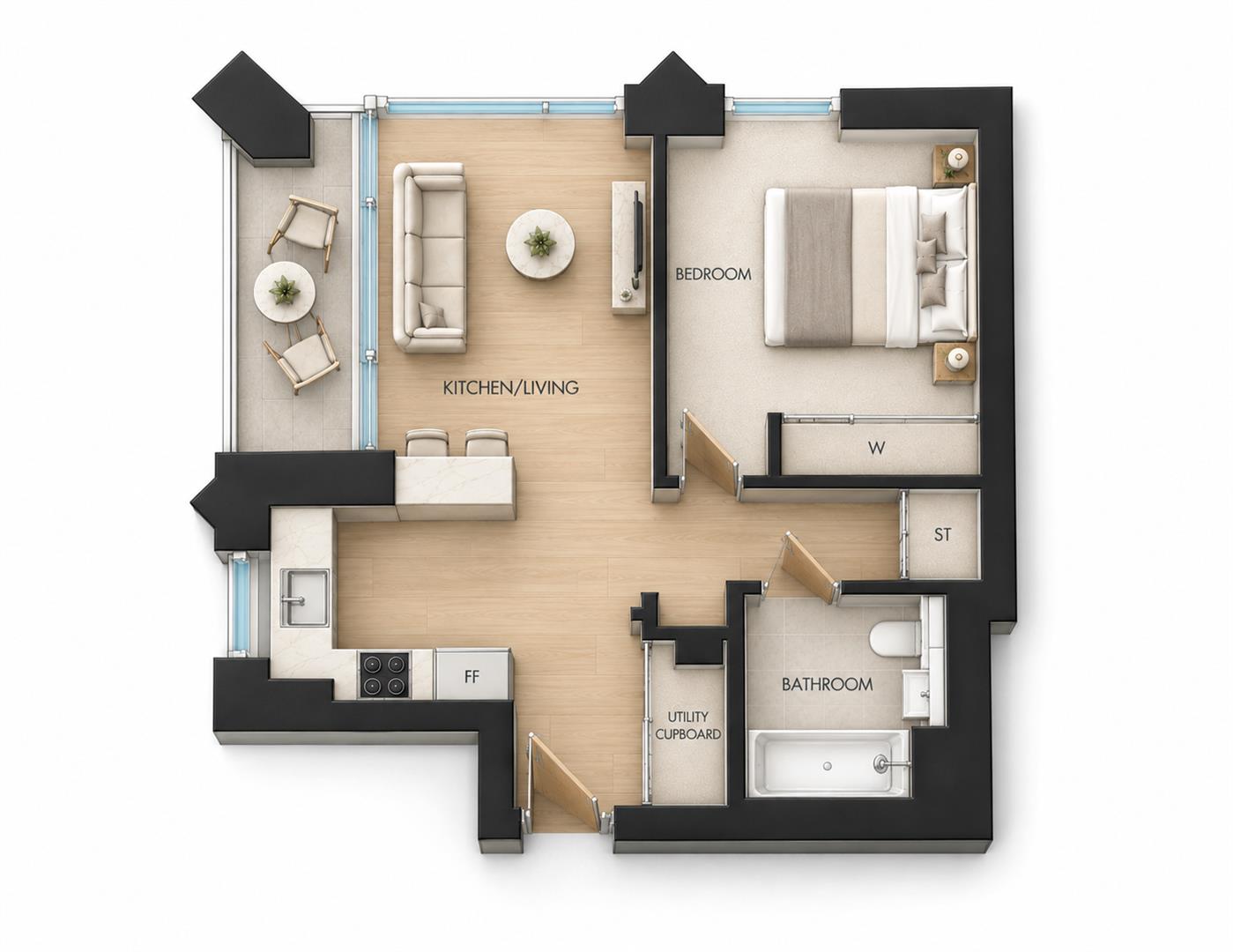 54325423, 10 Aviator Drive, The Maple, London floorplan