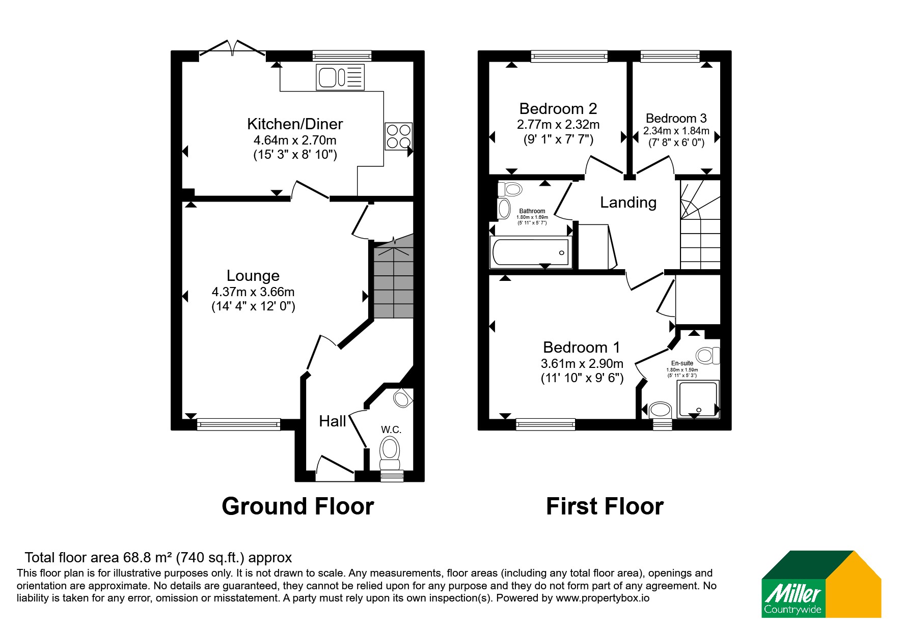 4, Gwel Ke, Cornwall floorplan