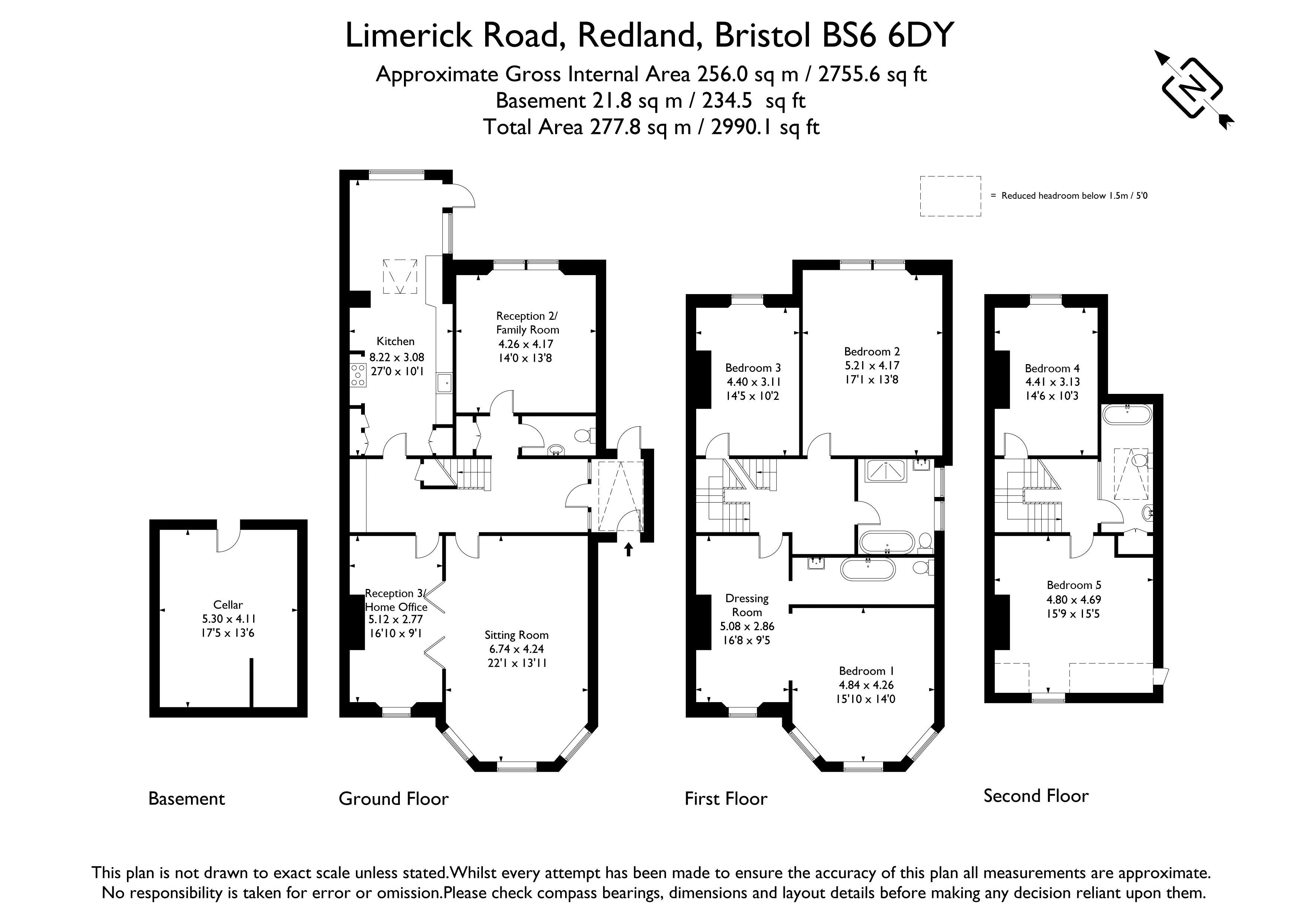 21, Limerick Road, Bristol floorplan