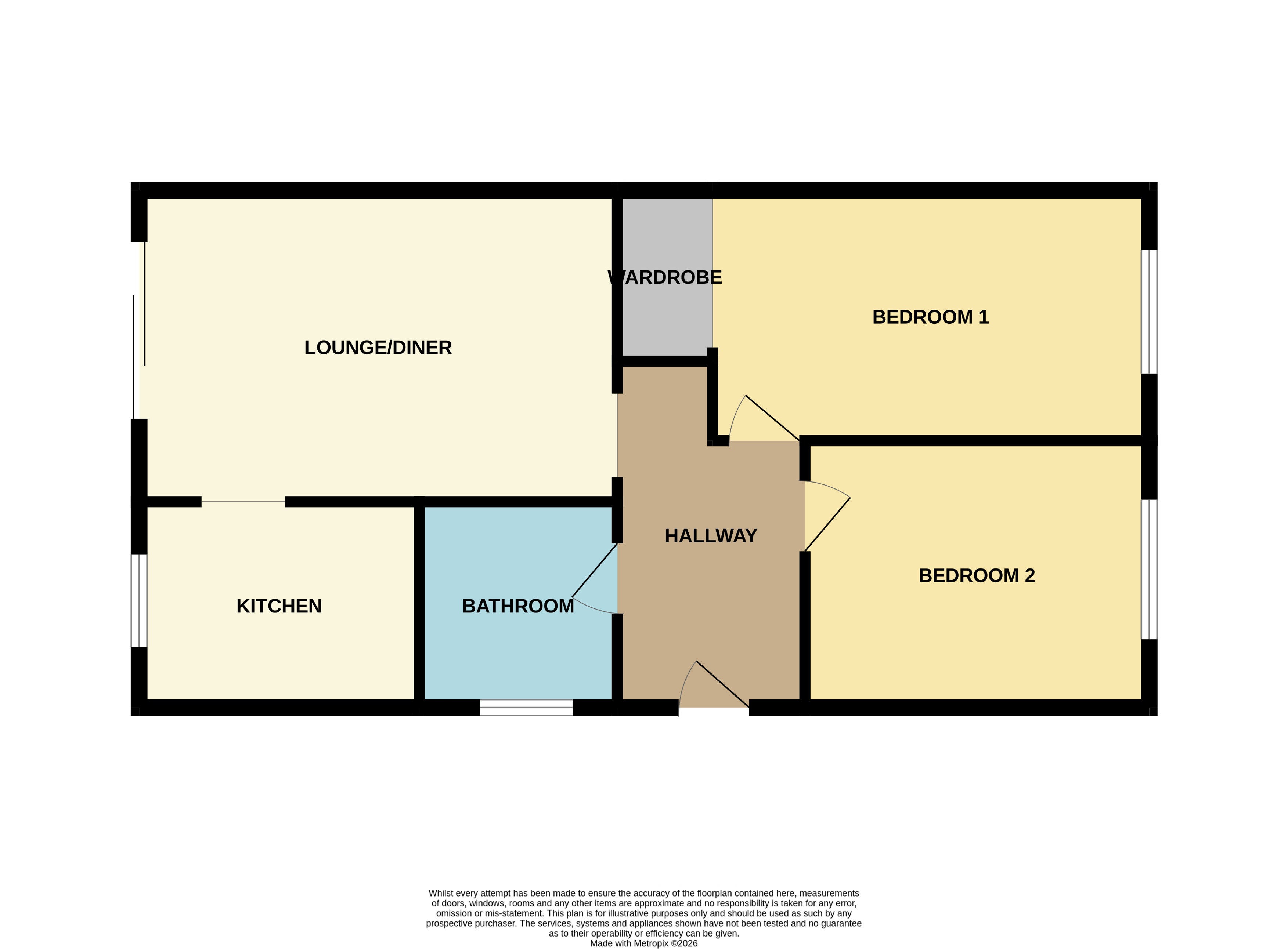1, Burnfoot Lane, Ardrossan floorplan
