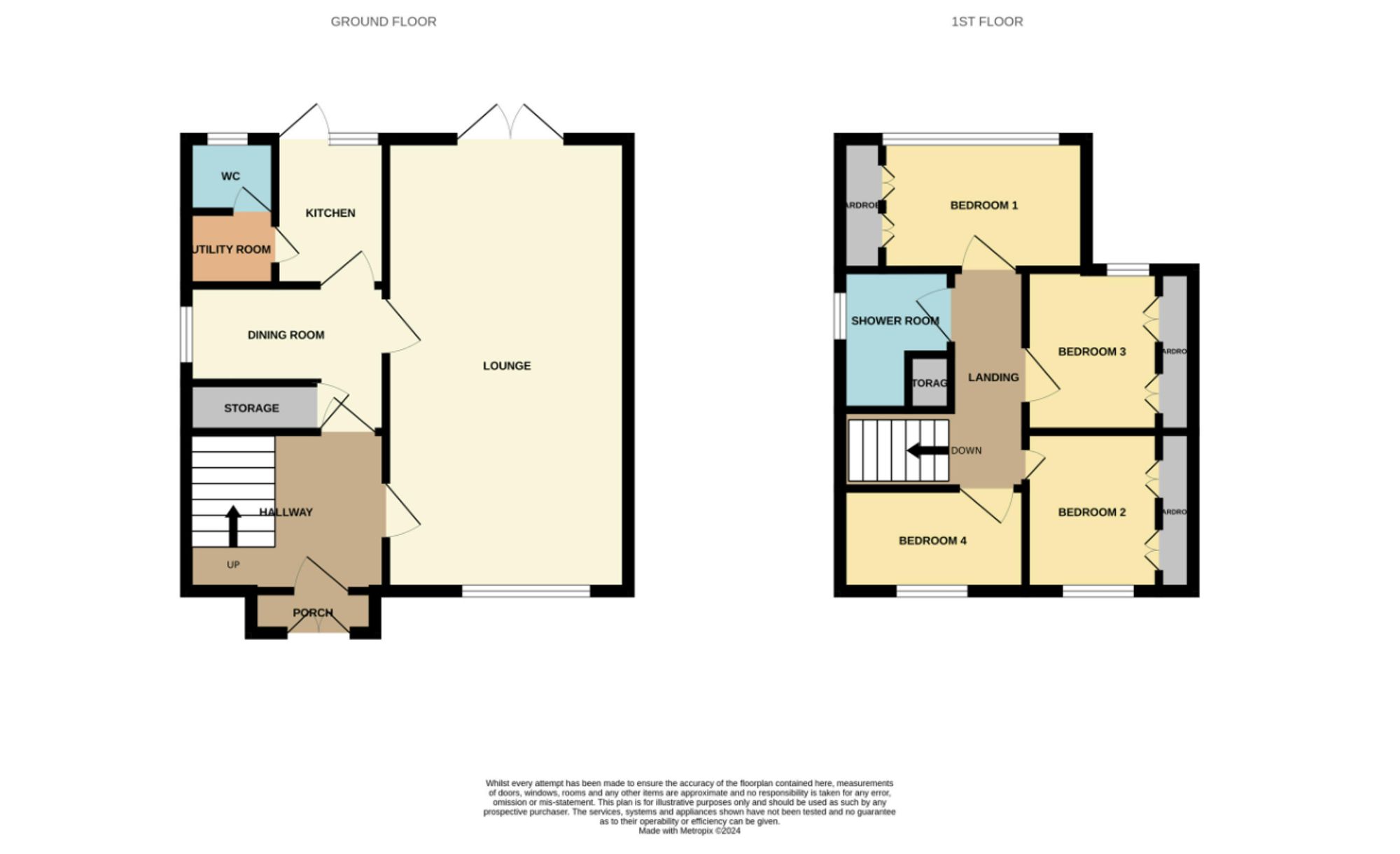 34 Deepdale Avenue, Birmingham floorplan