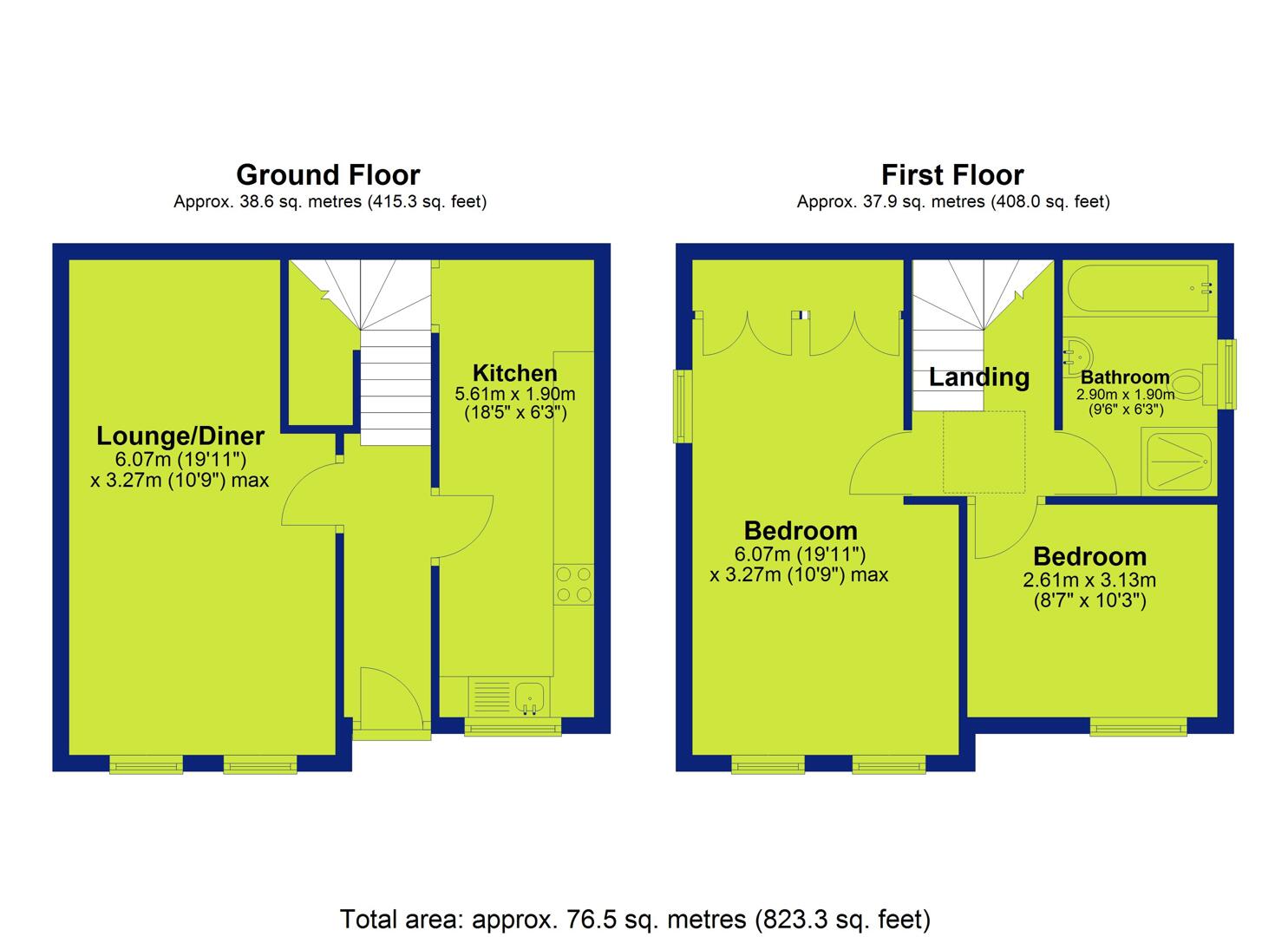 1 Pelham Cottages, Pelham Crescent, Nottingham floorplan
