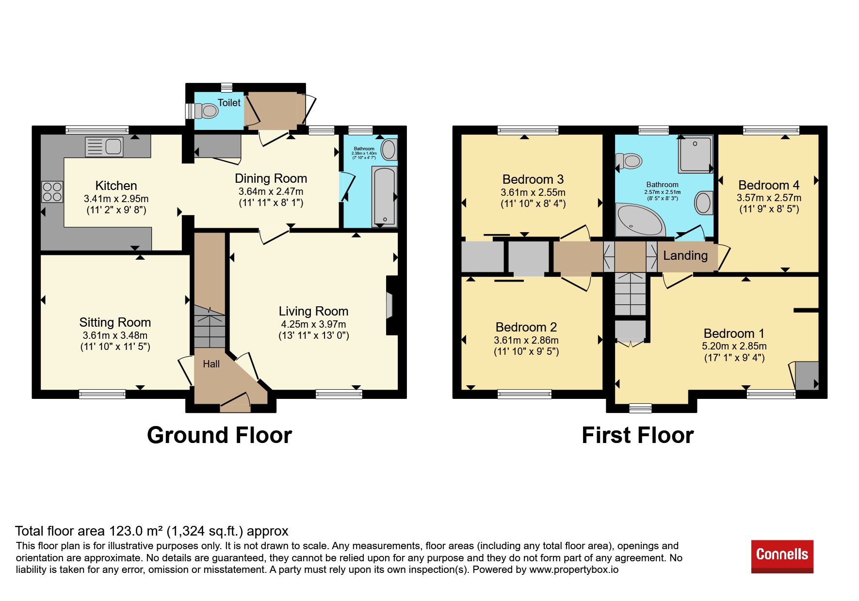 32, Grosvenor Road, Sturminster Newton floorplan