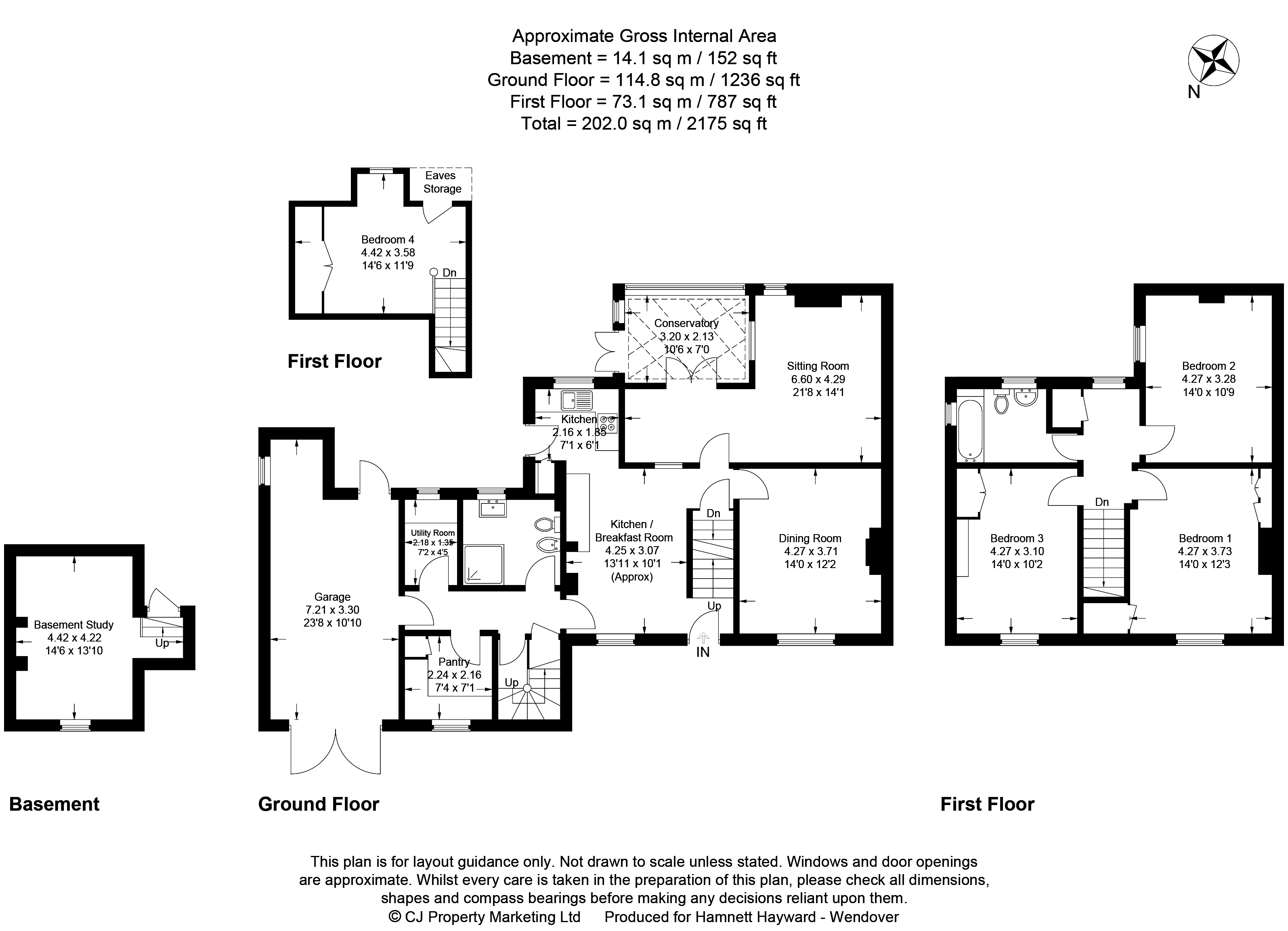 4 Bedrooms Semi-detached house for sale in High Street, Weedon, Buckinghamshire HP22