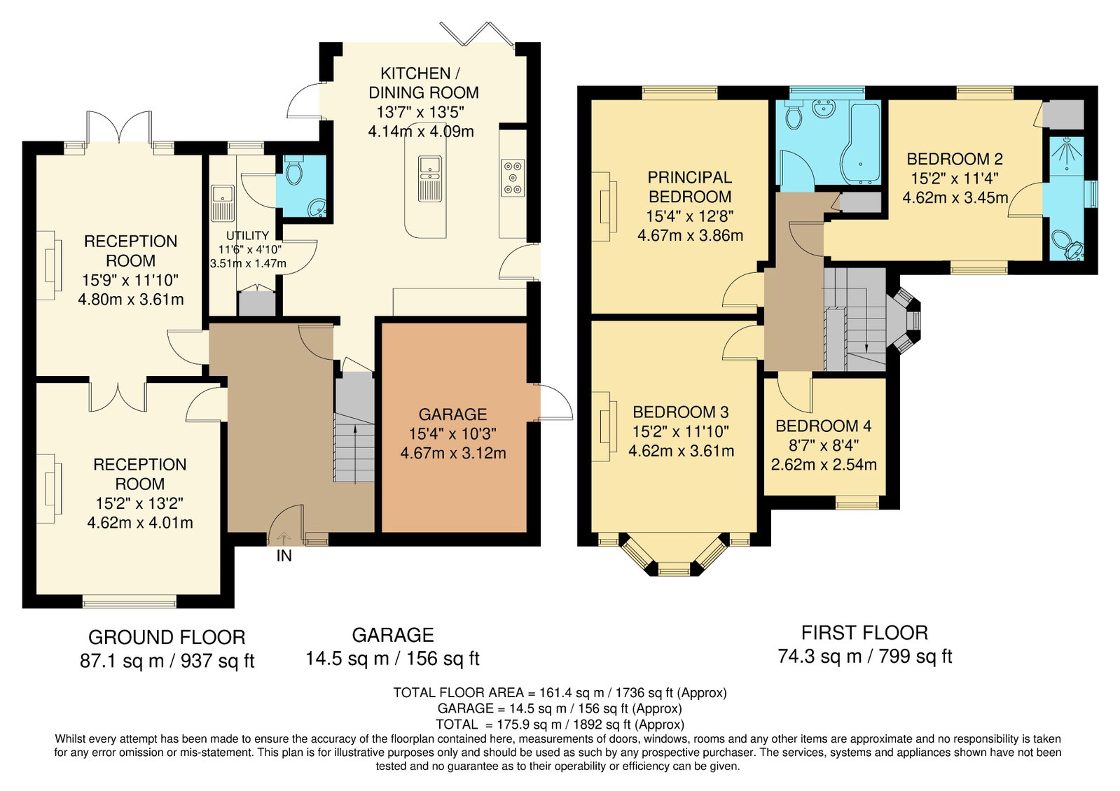 12, North Down, South Croydon floorplan