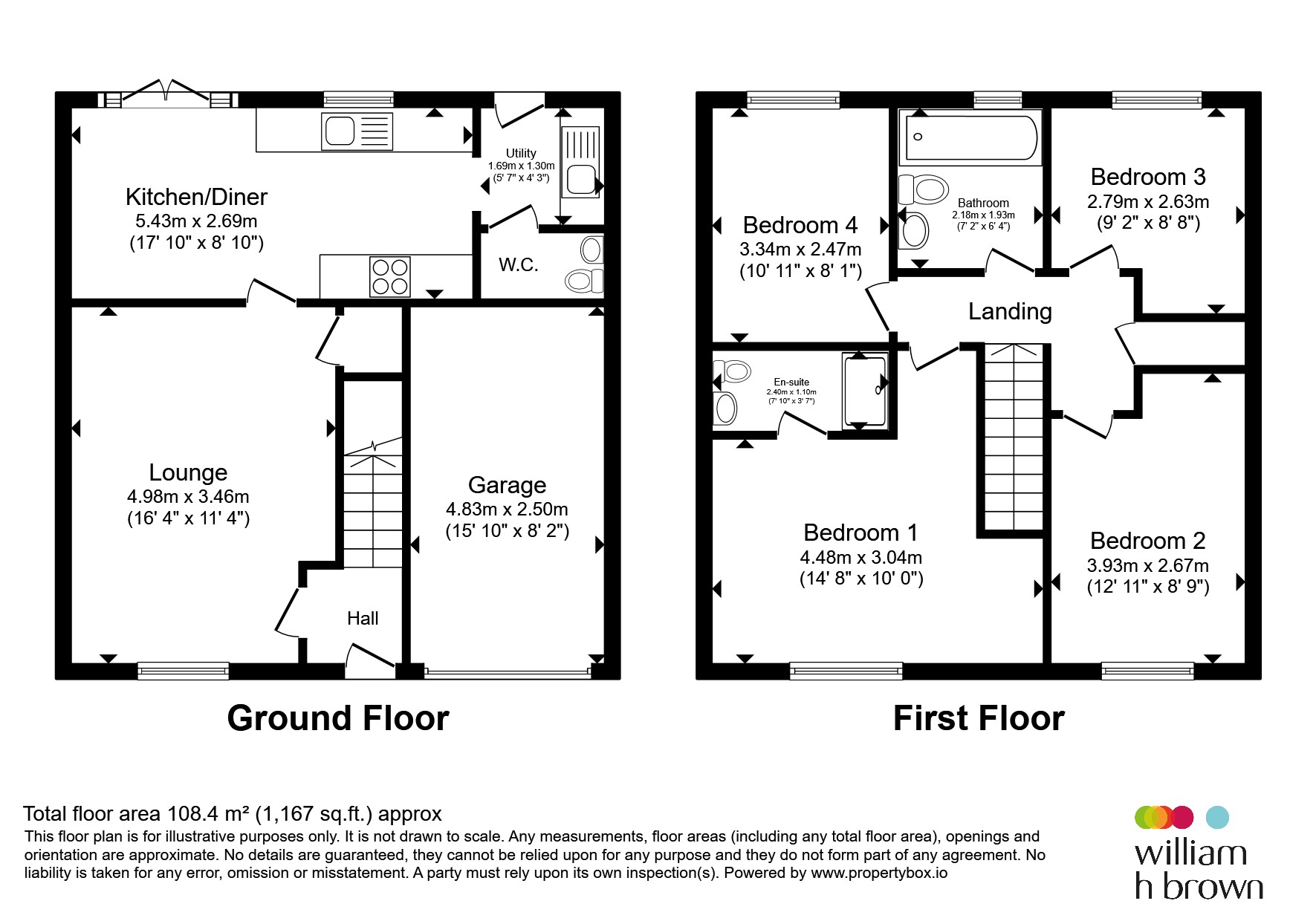 115, Balmoral Drive, Grantham floorplan
