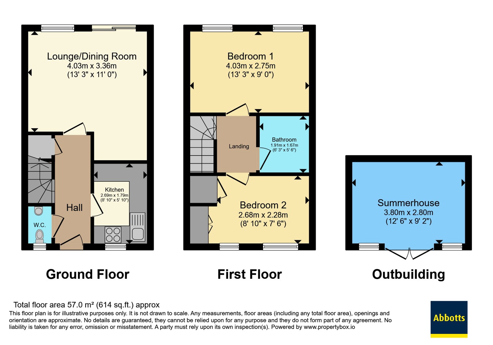 65, Bellairs, Ely floorplan