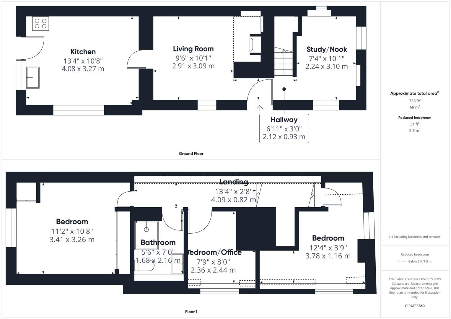 2, Dollicott, Aylesbury floorplan