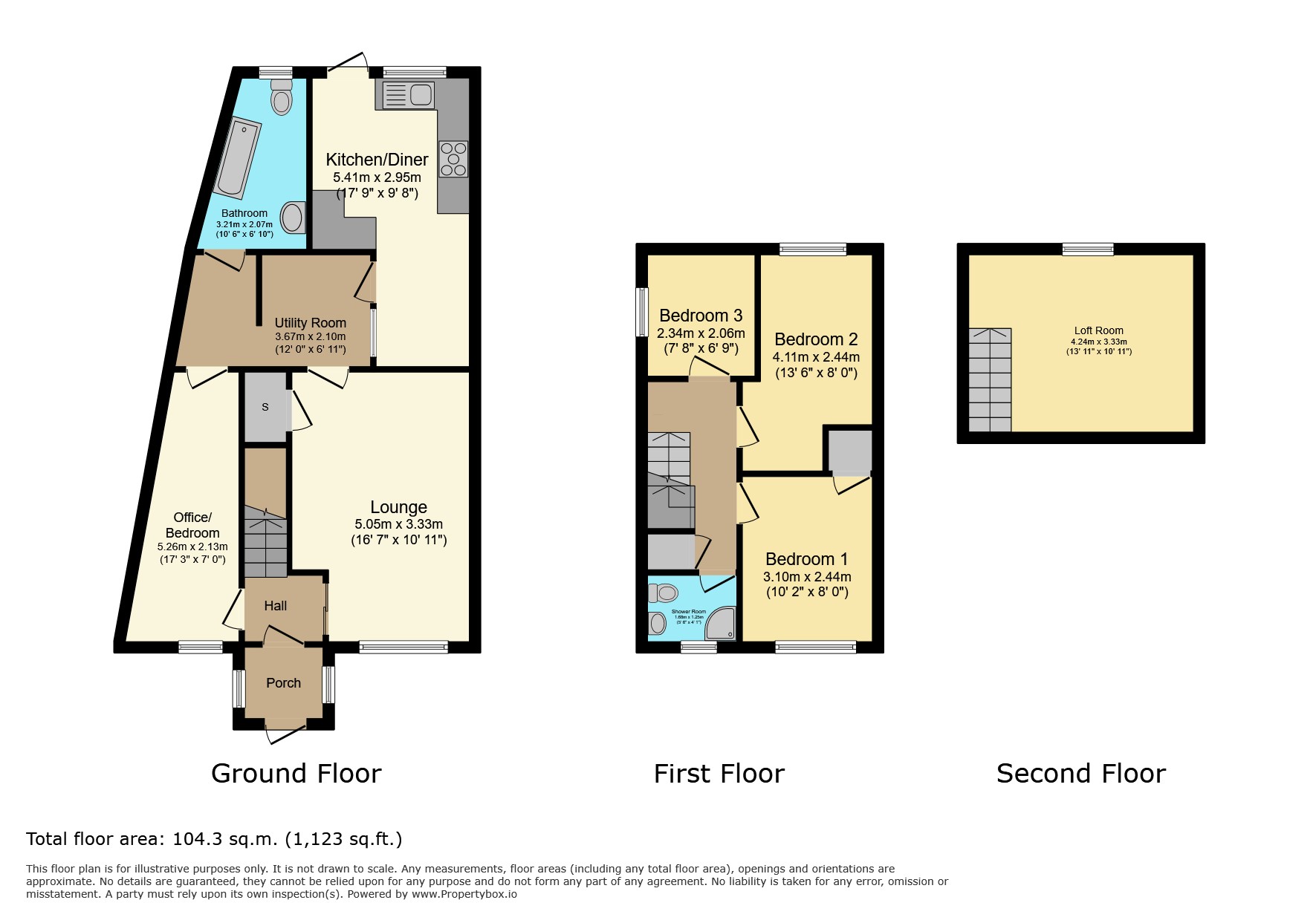 14 Cross Keys Green, Leicester floorplan