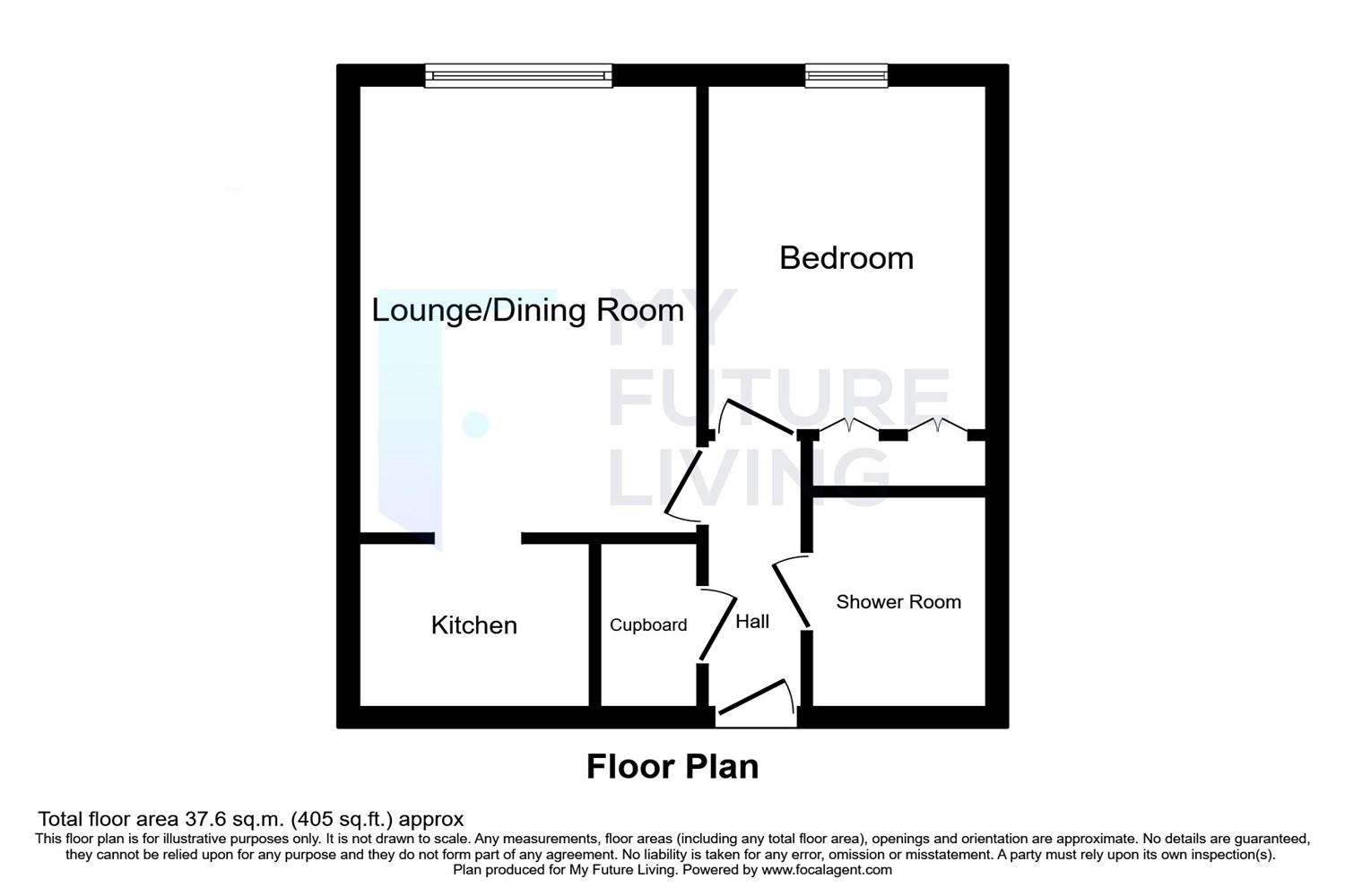54, Homedee House, Garden Lane, Chester floorplan