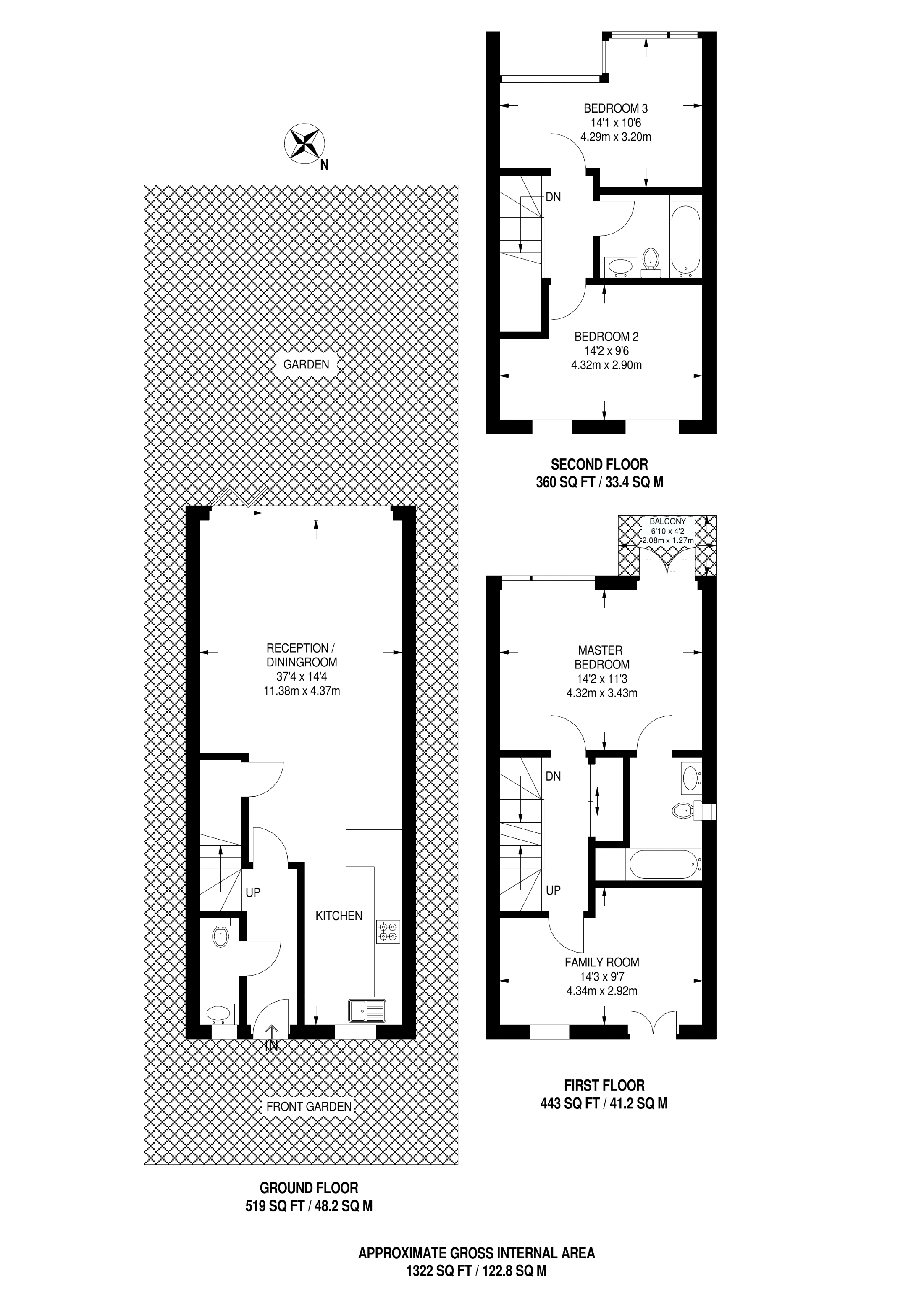 3 Bedrooms  for sale in Cheam Common Road, Worcester Park KT4