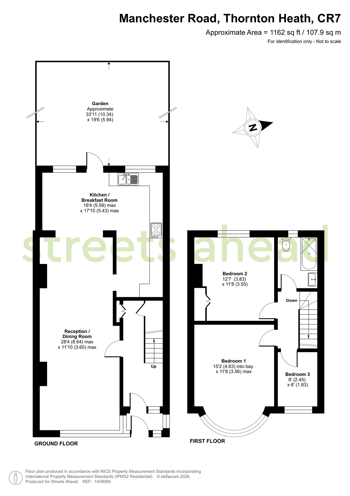 20, Manchester Road, Thornton Heath floorplan