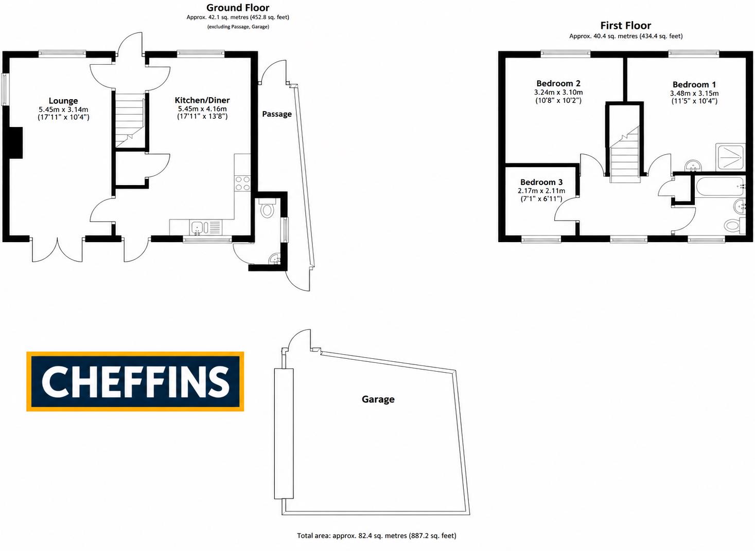 33A, Main Street, Little Downham floorplan