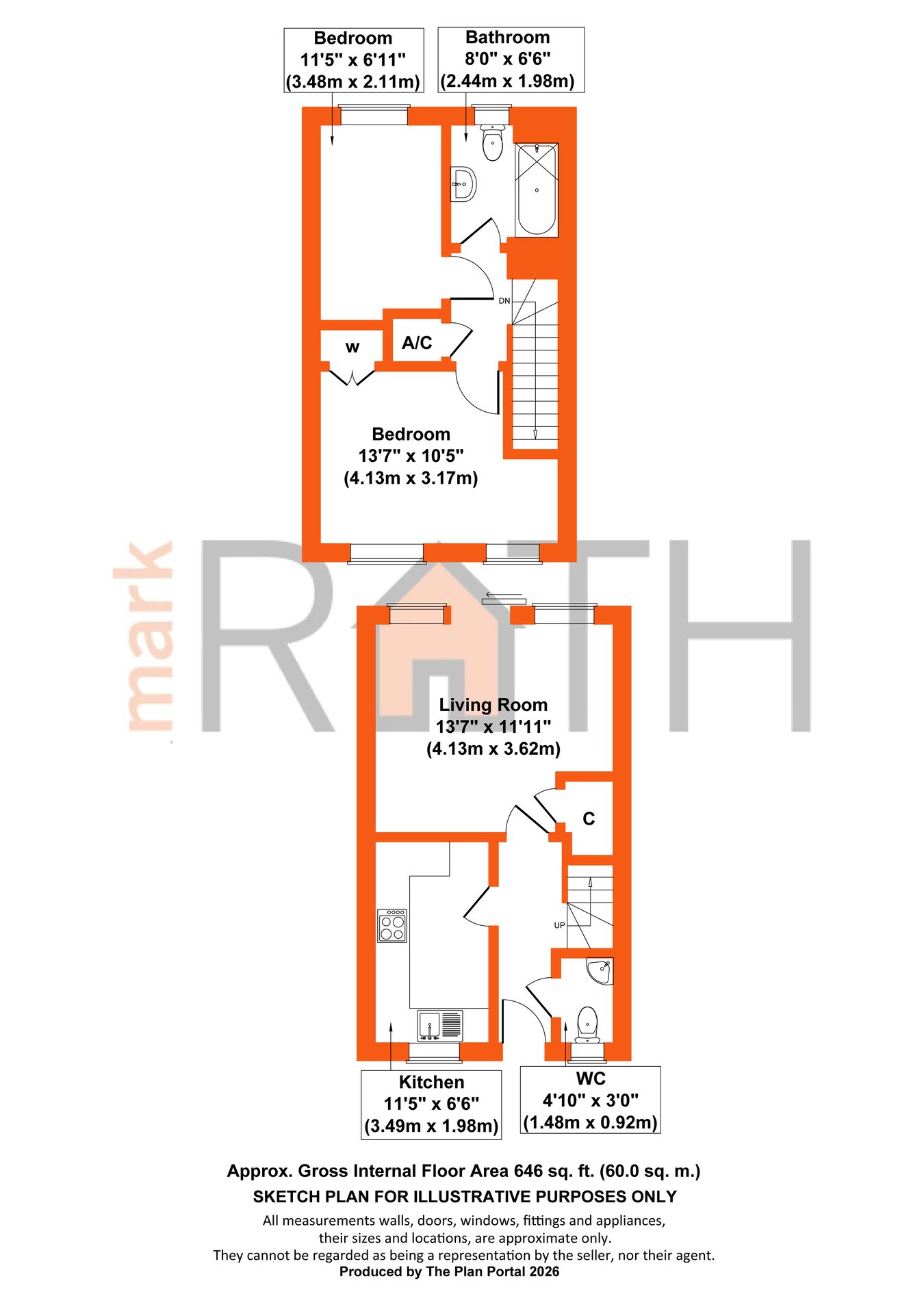 76, Jersey Drive, Wokingham floorplan