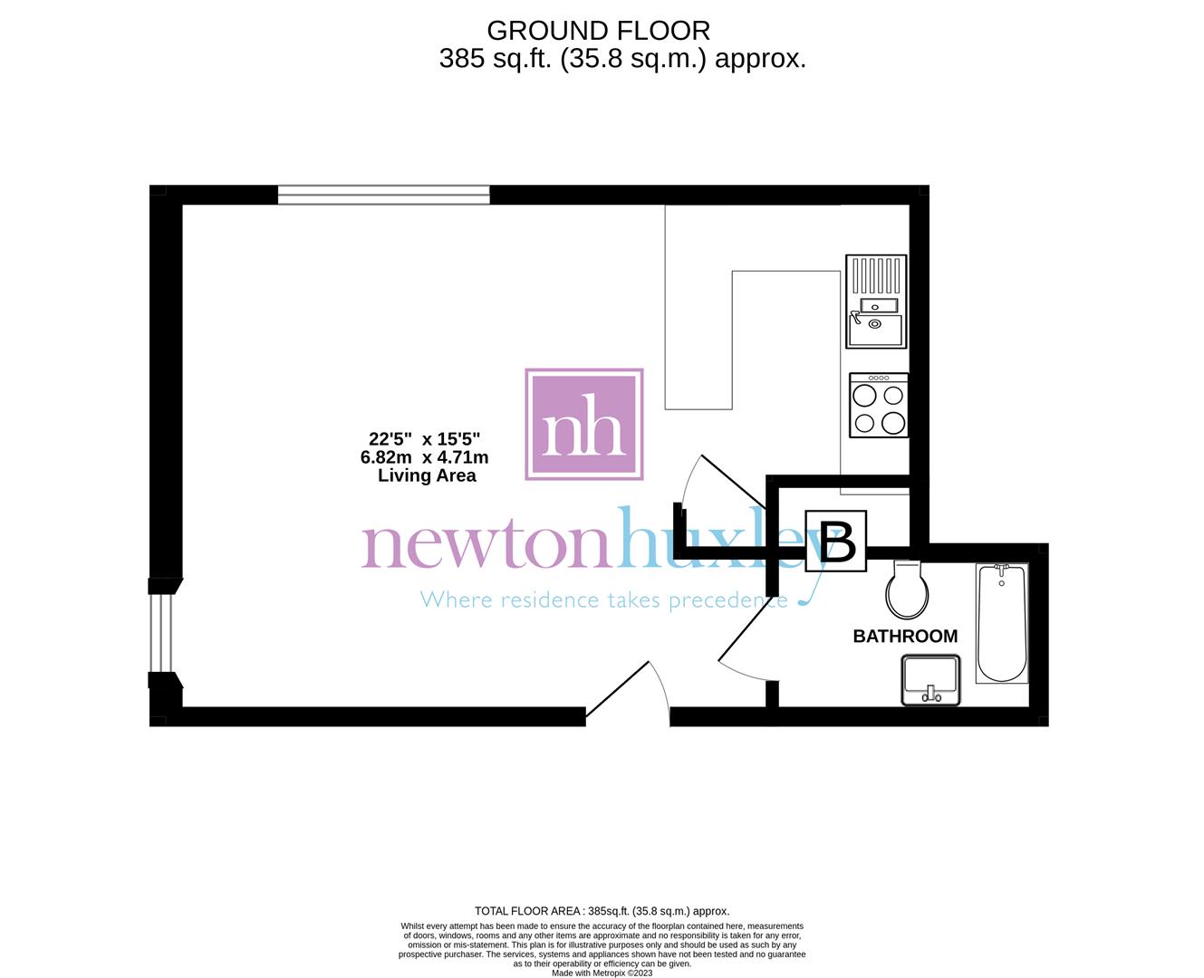 Wolsey Road, East Molesey KT8, 1 bedroom flat for sale 65518910