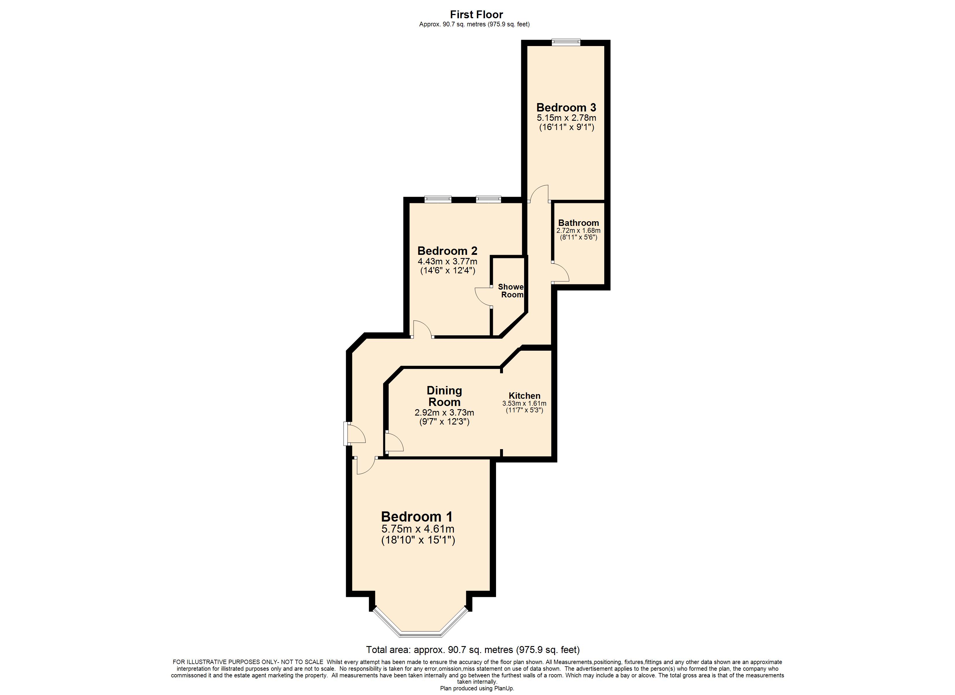 3 Bedrooms Flat to rent in Grove Crescent, Kingston Upon Thames KT1