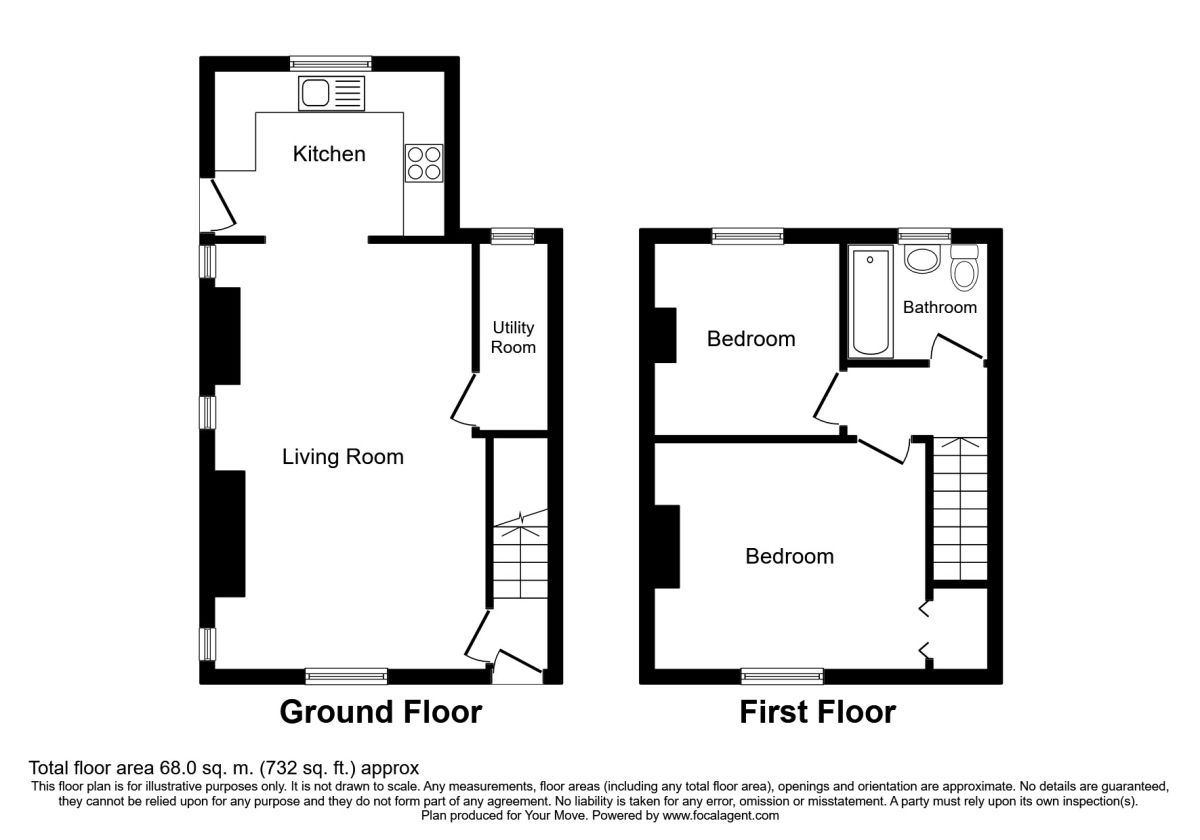 2 Bedrooms Semi-detached house for sale in Lincoln Road, Metheringham, Lincoln LN4