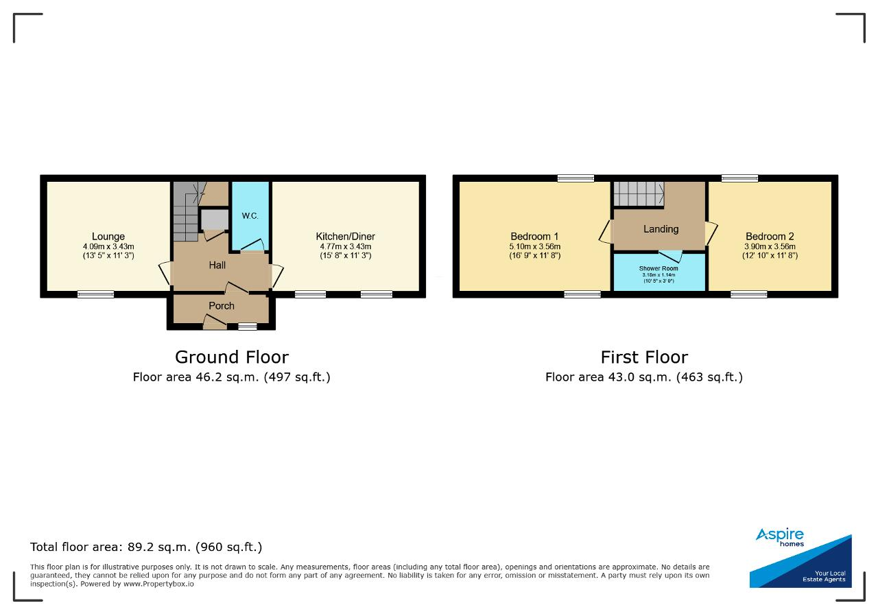 6D, Wisbech Road, Wisbech floorplan