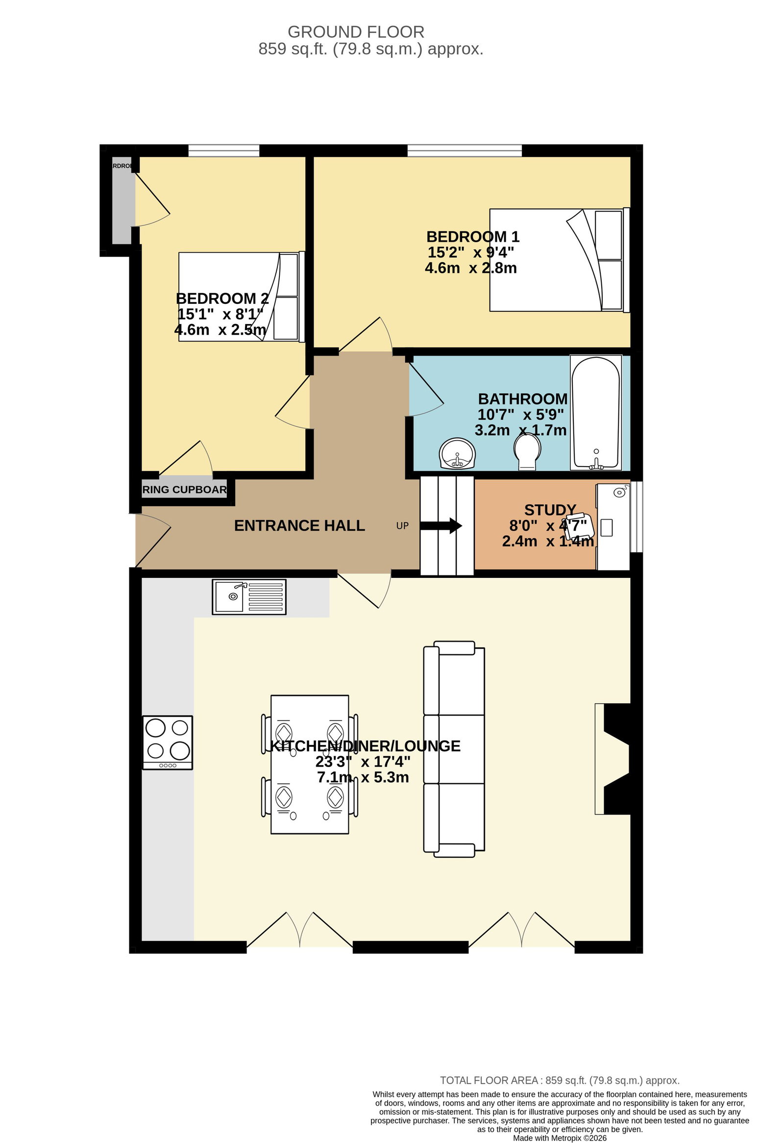 High Street, Chatteris floorplan