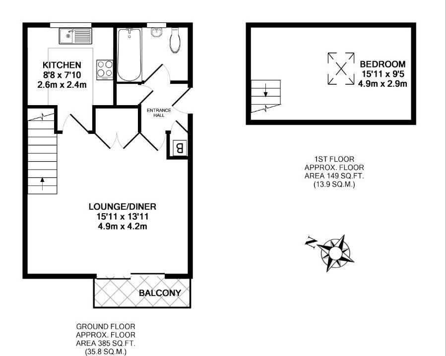 1 Bedrooms Flat to rent in Maiden Place, Lower Earley, Reading RG6