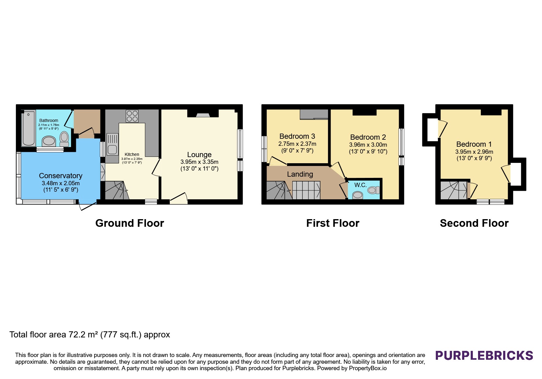 13, Poplar View, Faversham floorplan