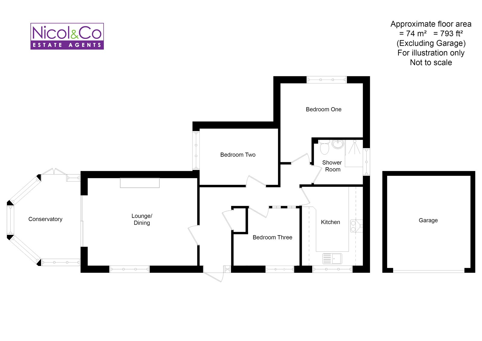3 Bedrooms Bungalow for sale in Ombersley Road, Droitwich, Worcestershire WR9
