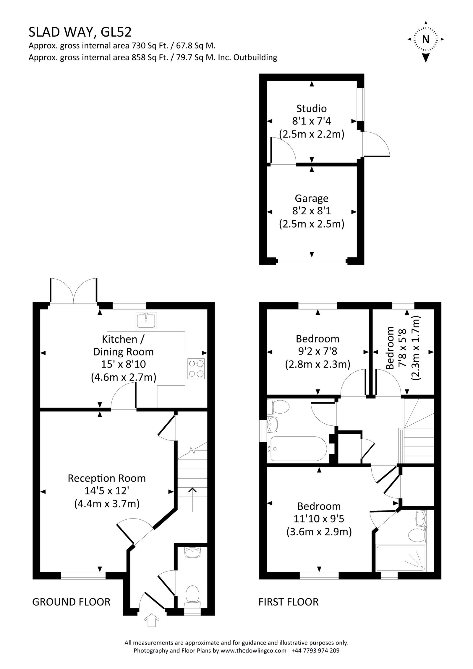 2, Slad Way, Cheltenham floorplan
