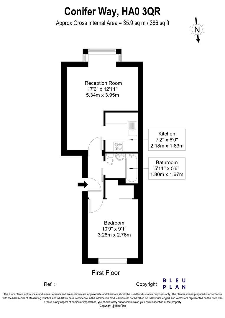 Conifer Way, Wembley floorplan