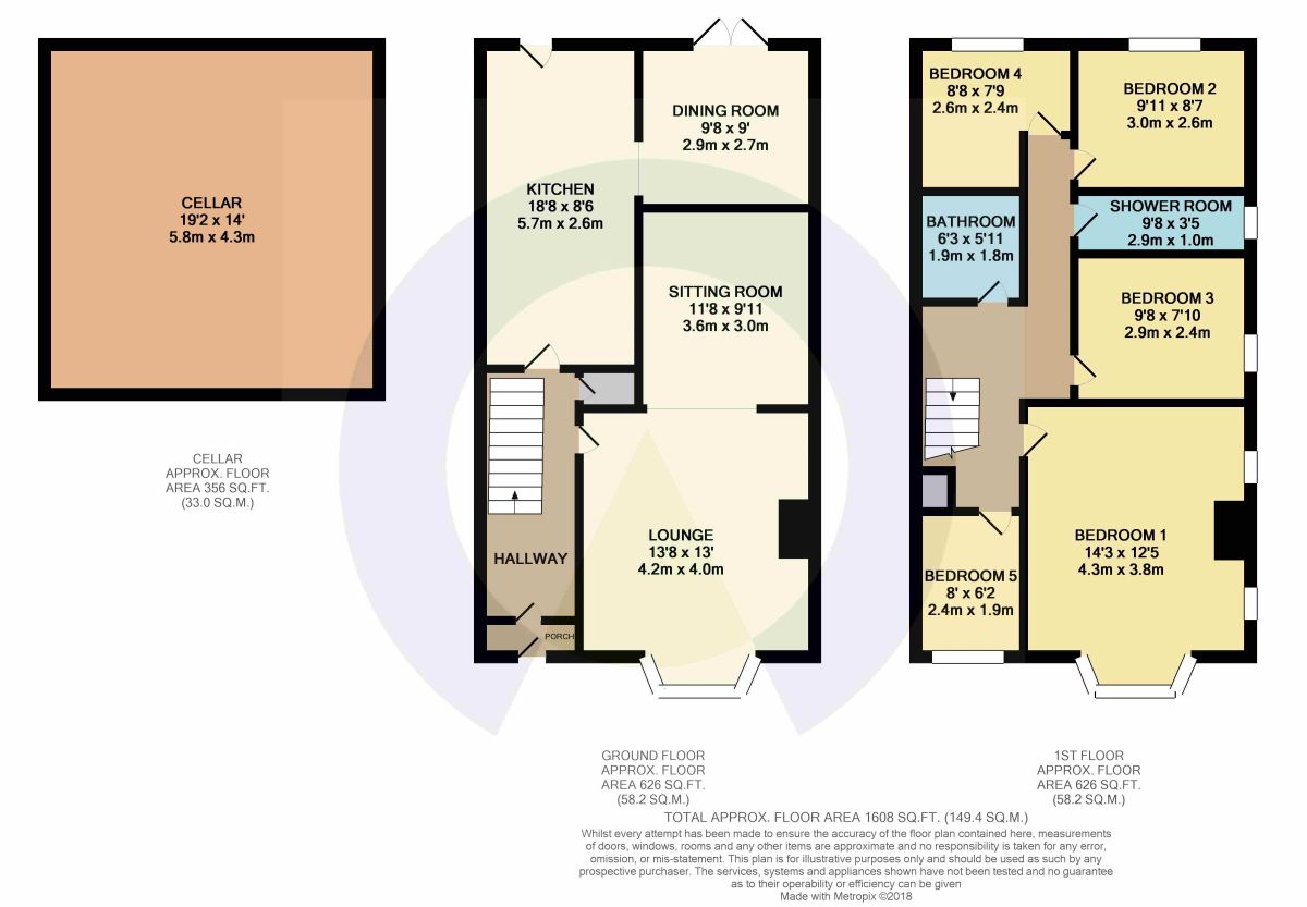 5 Bedrooms Terraced house for sale in Beech Avenue, Abington, Northampton NN3