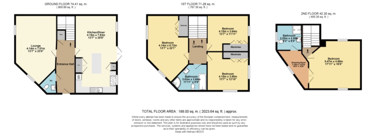 85, Station Road, Deal floorplan