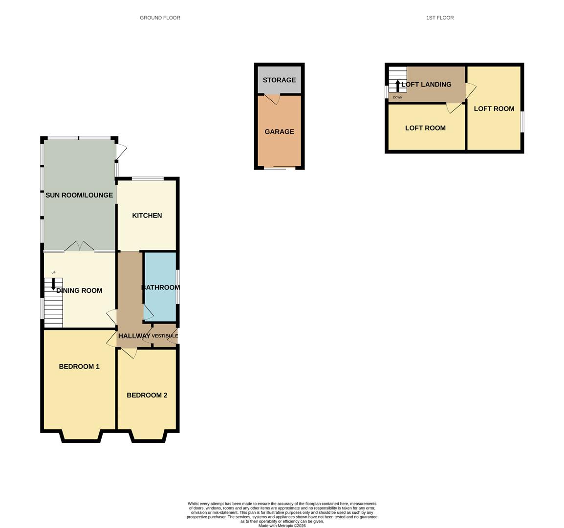 24, Westmorland Avenue, Dukinfield floorplan