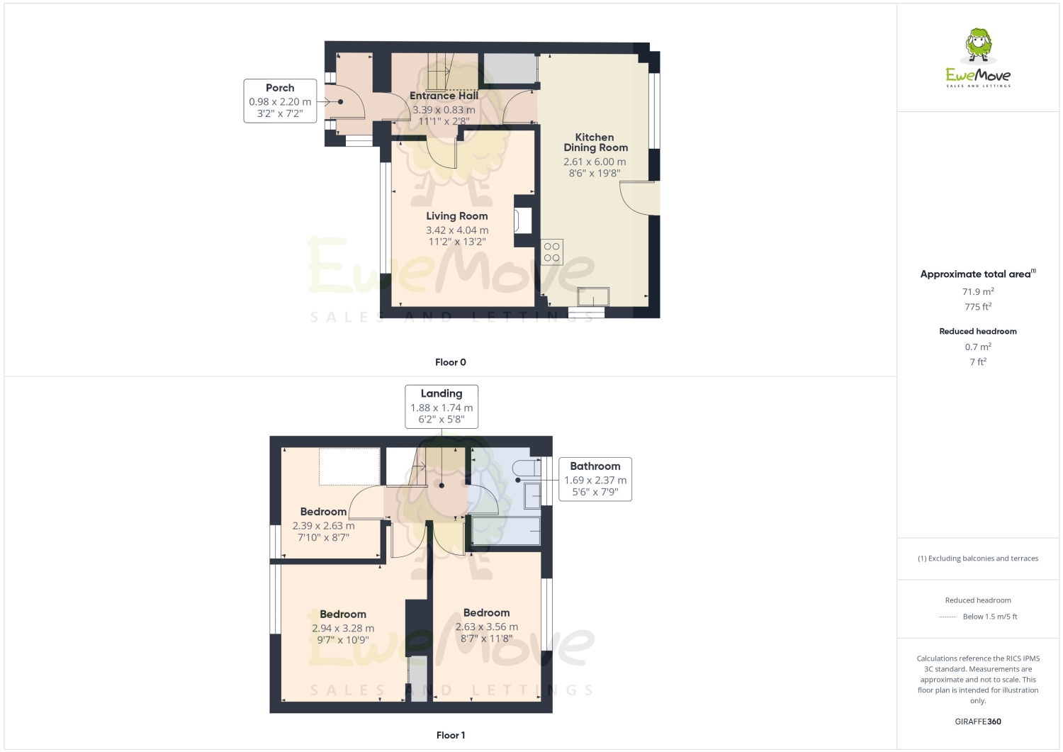 2, Trevale Road, Rochester floorplan
