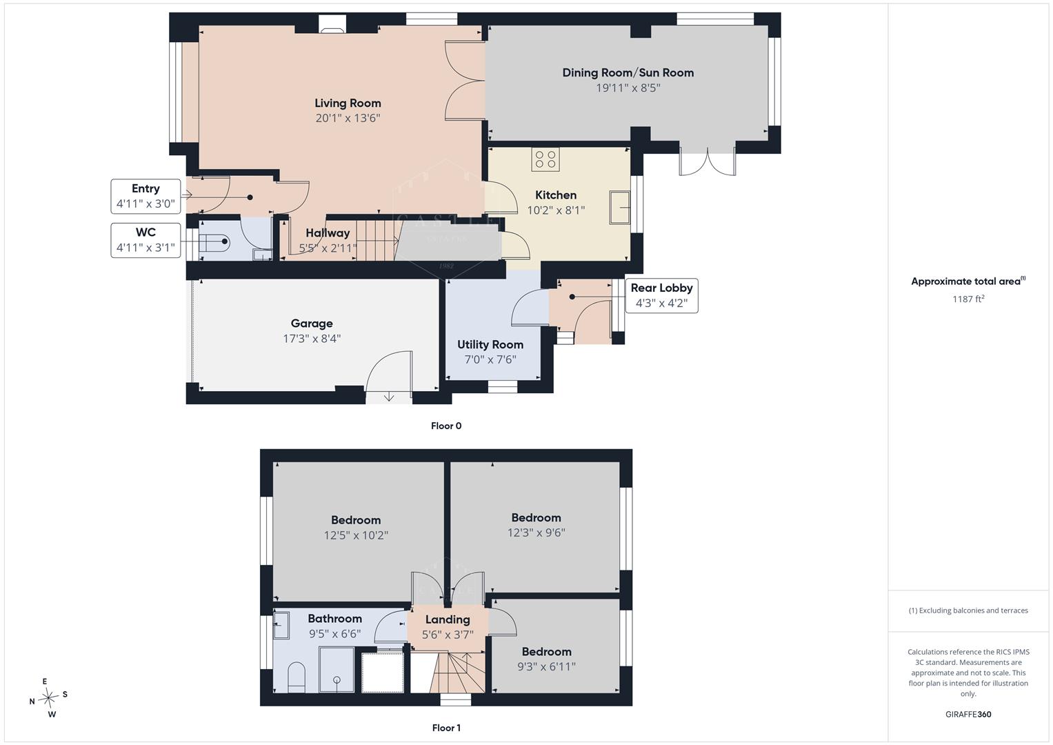 46, Thurlaston Lane, Earl Shilton floorplan